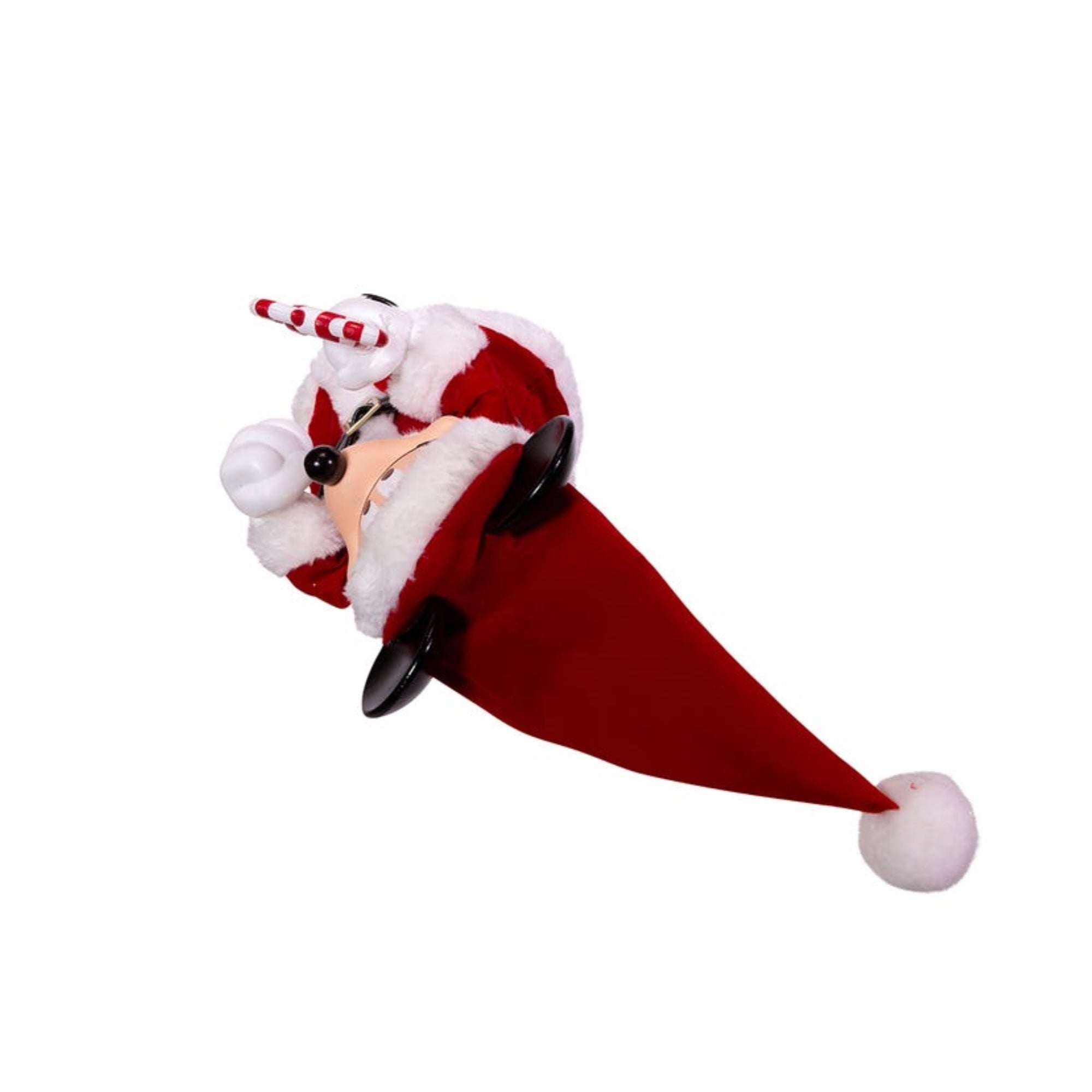 Kurt Adler Un-Lit Disney© Mickey Mouse With Bendable Arms Treetop/Tabletop Decoration, 10"