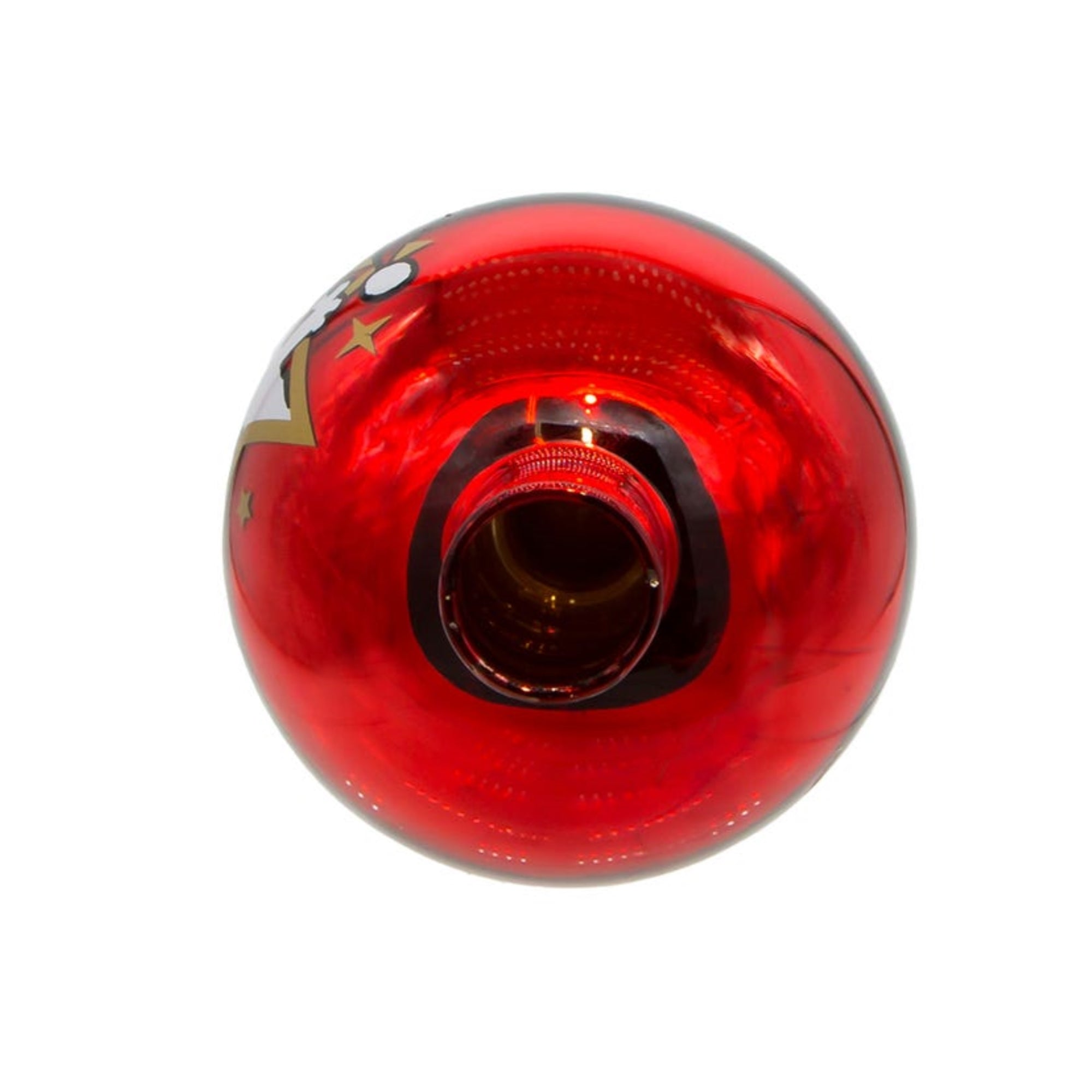 Kurt Adler Un-Lit Peanuts Glass Snoopy Finial Treetop, 12"