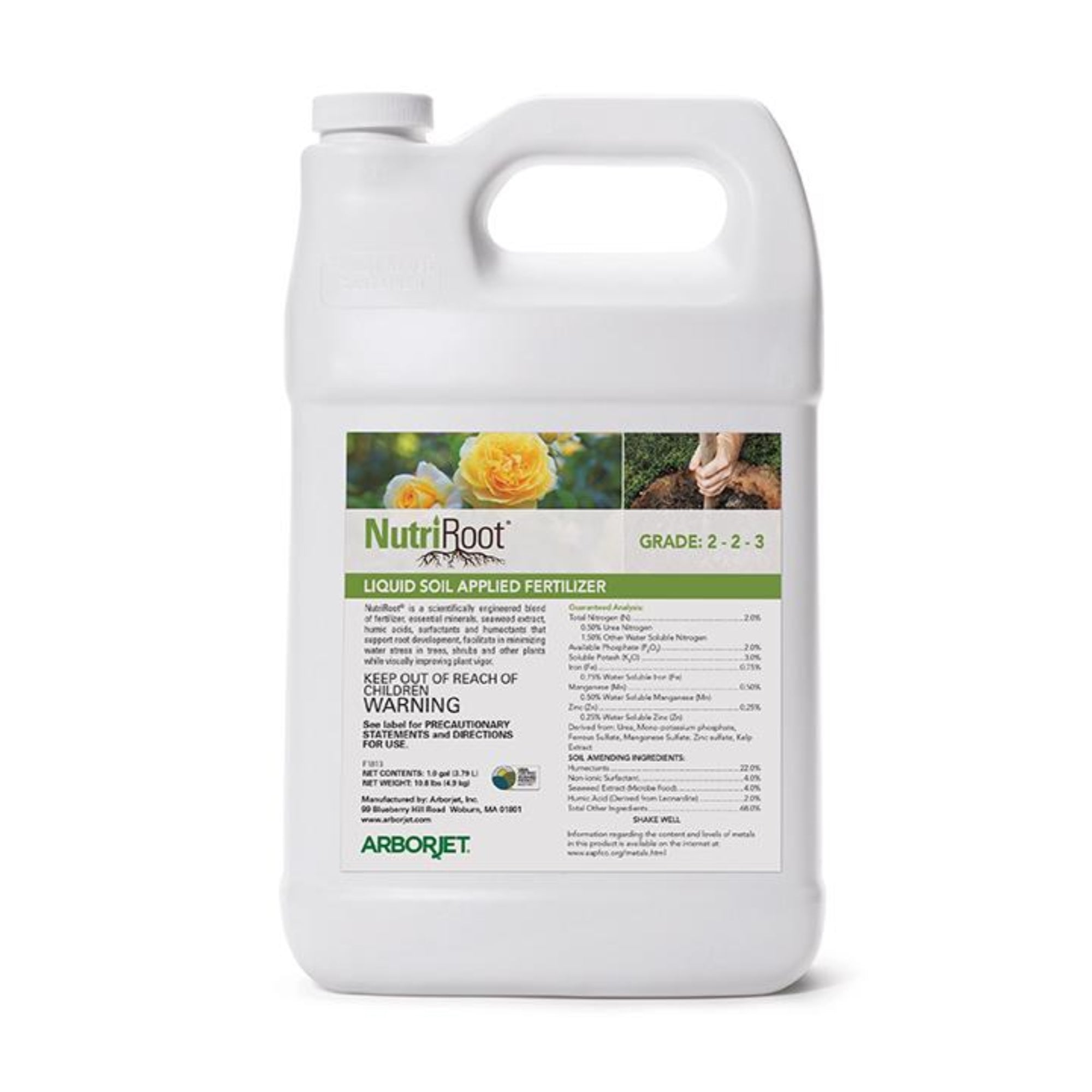 Arborjet Nutriroot Liquid Soil Applied Fertilizer, 1 gallon