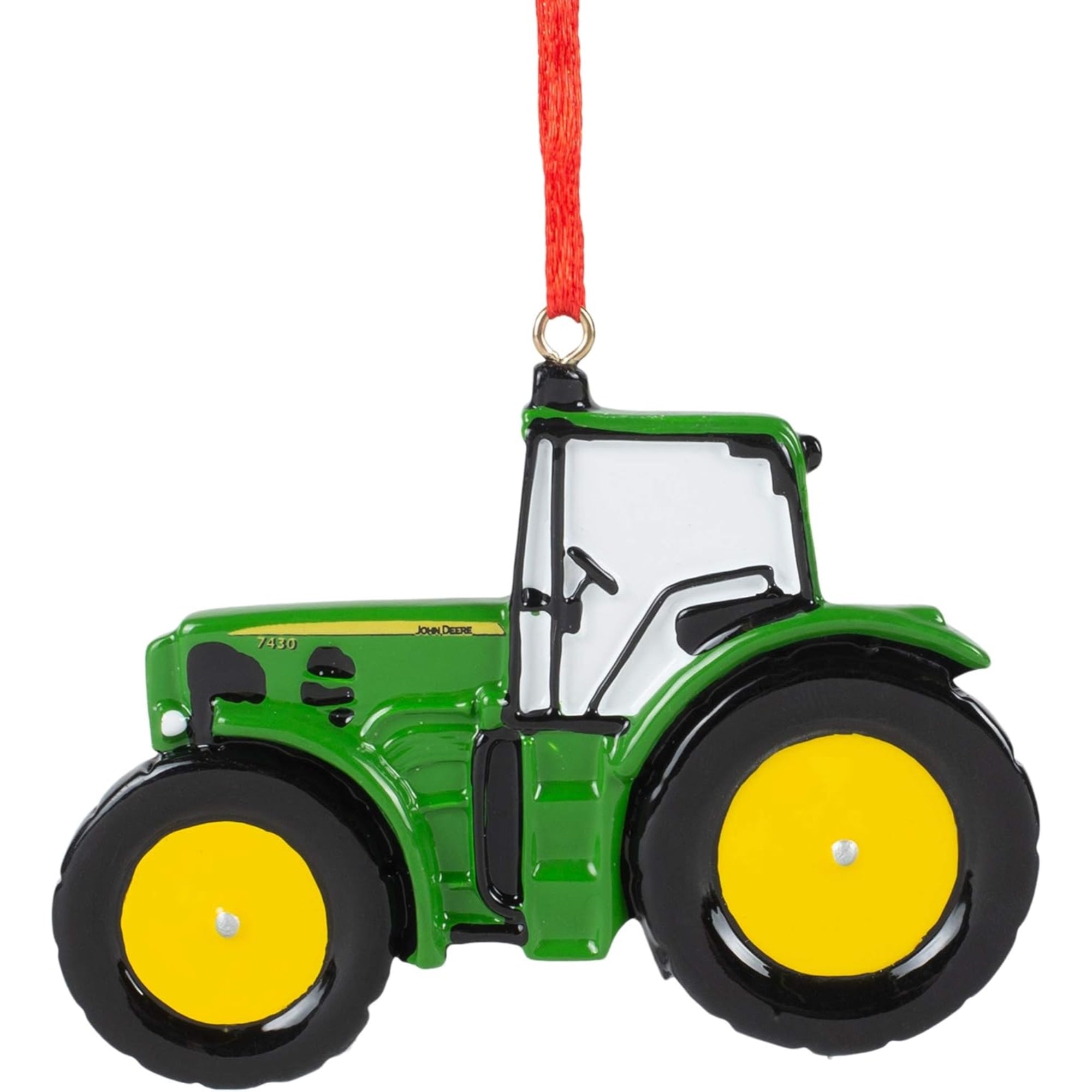 Kurt Adler Plastic Ornament for Christmas Tree, Personal Tractor