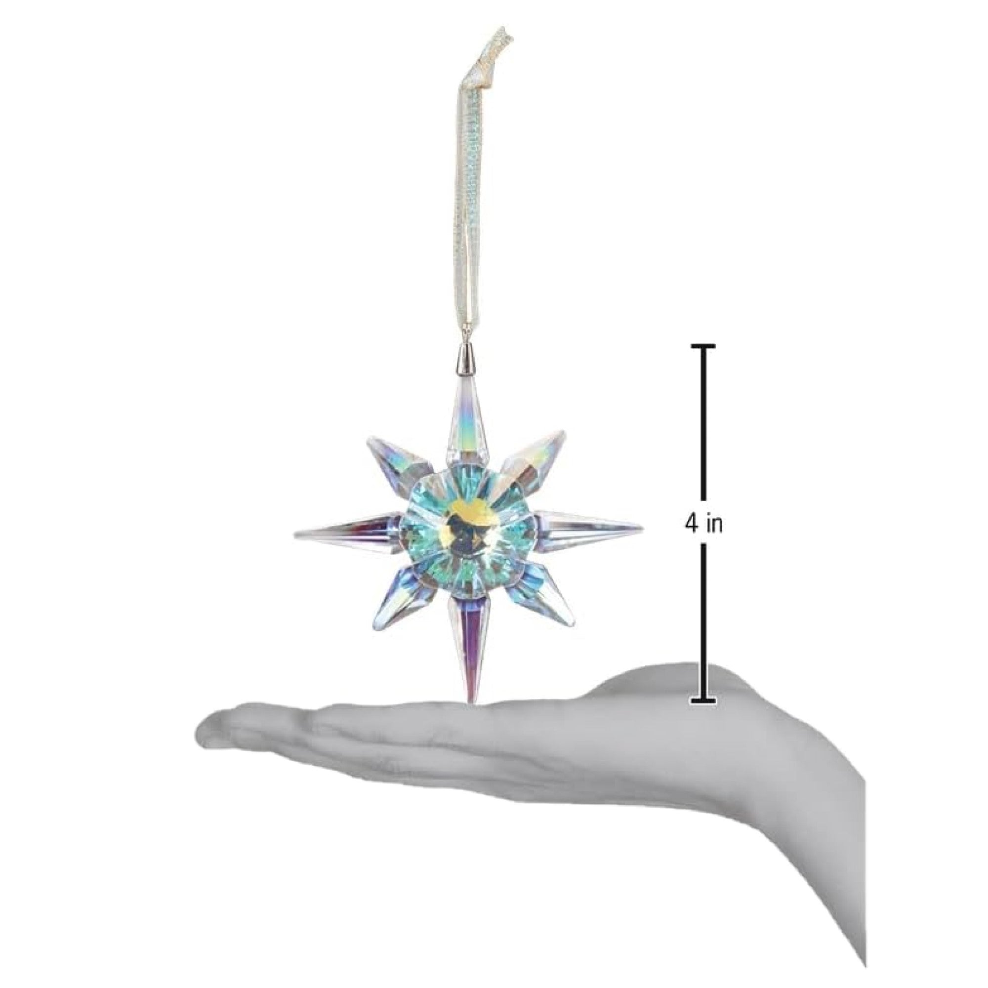 Old World Christmas Crystal Ornament for Christmas Tree, Radiant