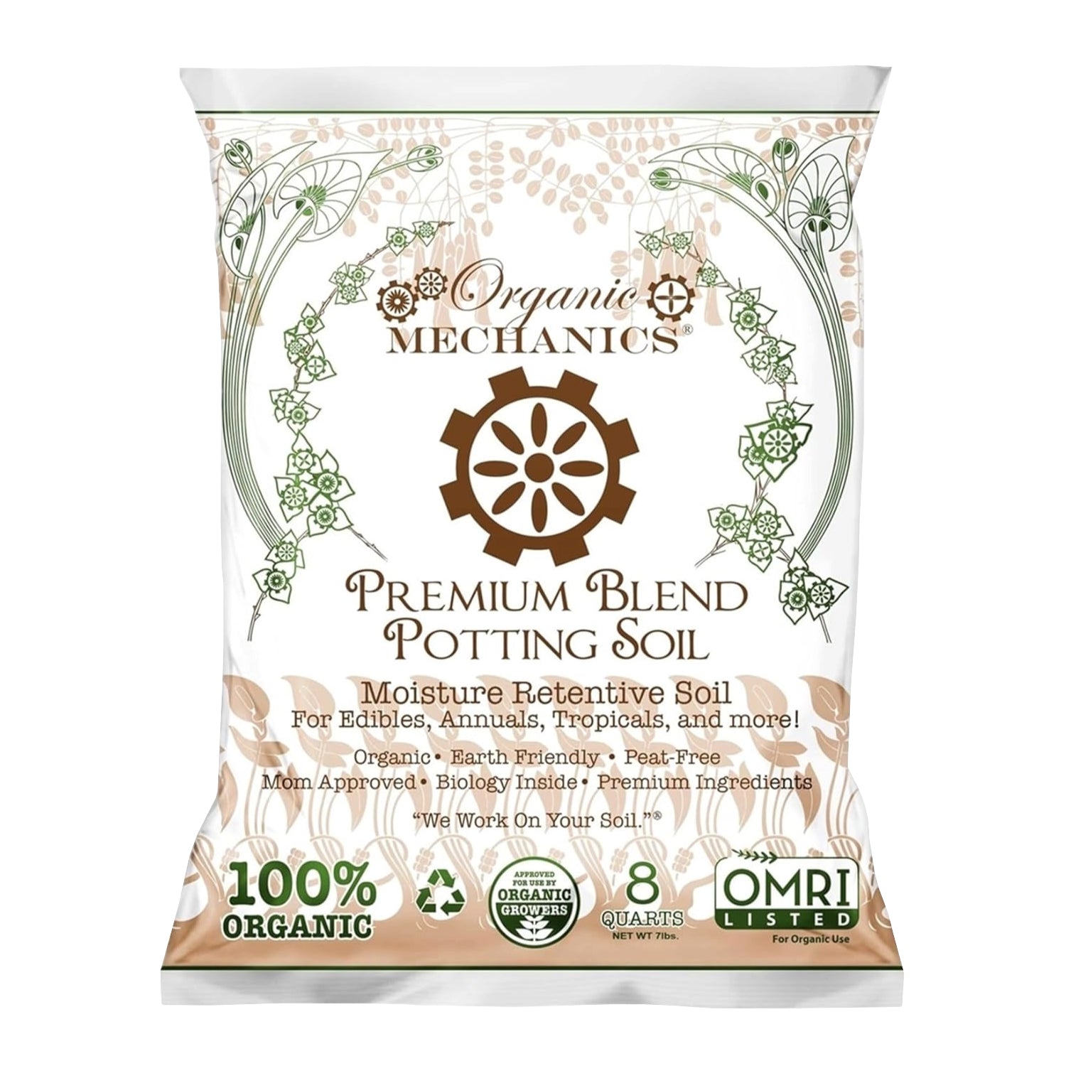 Organic Mechanics Premium Blend Potting Soil