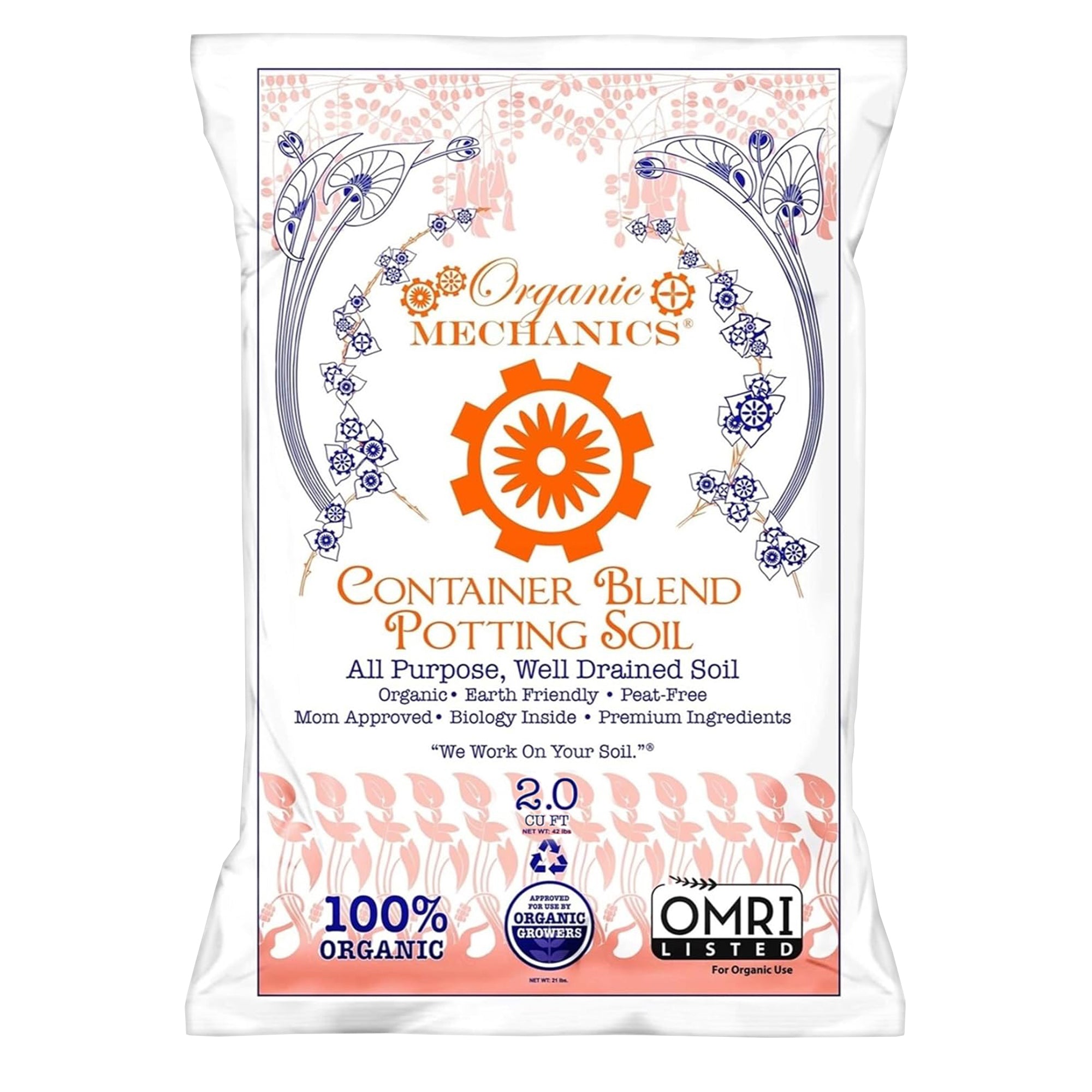 Organic Mechanics All Purpose Peat Free Container Blend Potting Soil