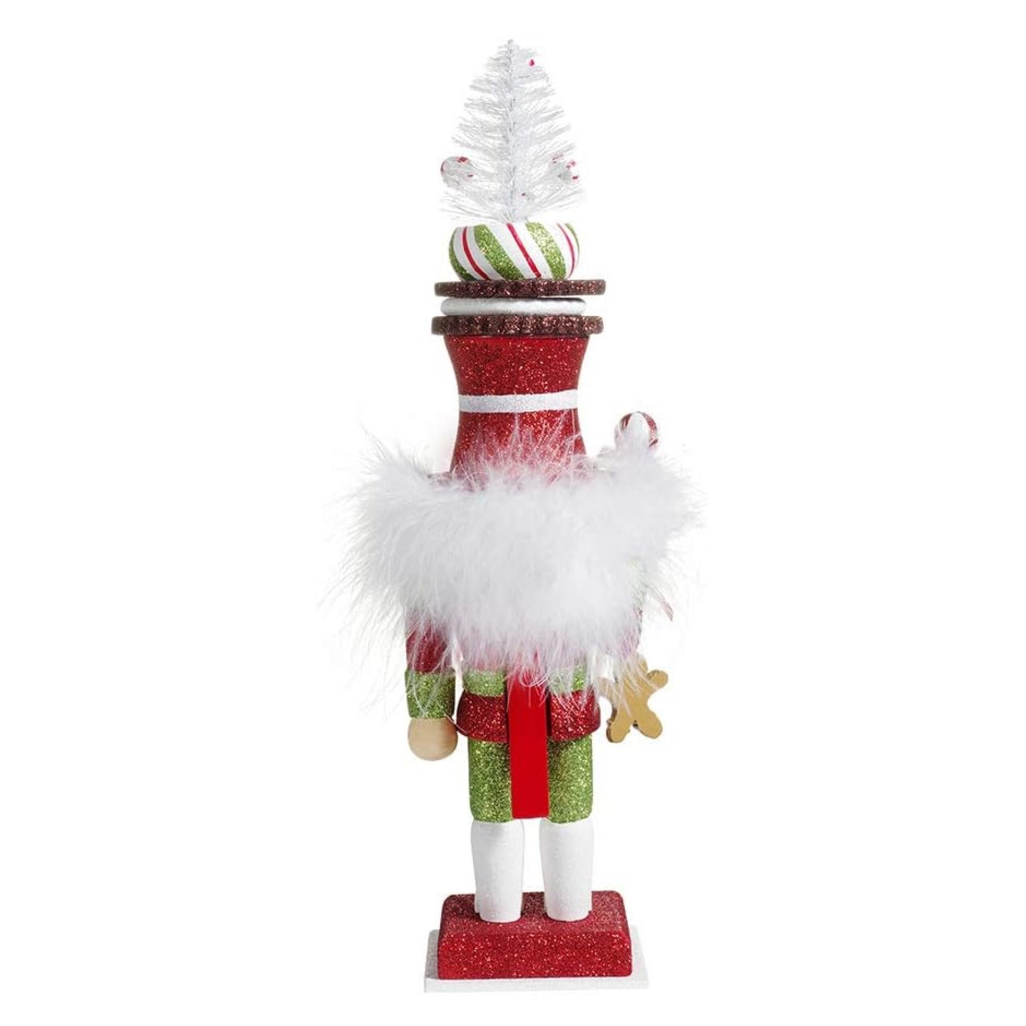 Kurt Adler Hollywood Nutcracker, Candy Soldier, 13.5in