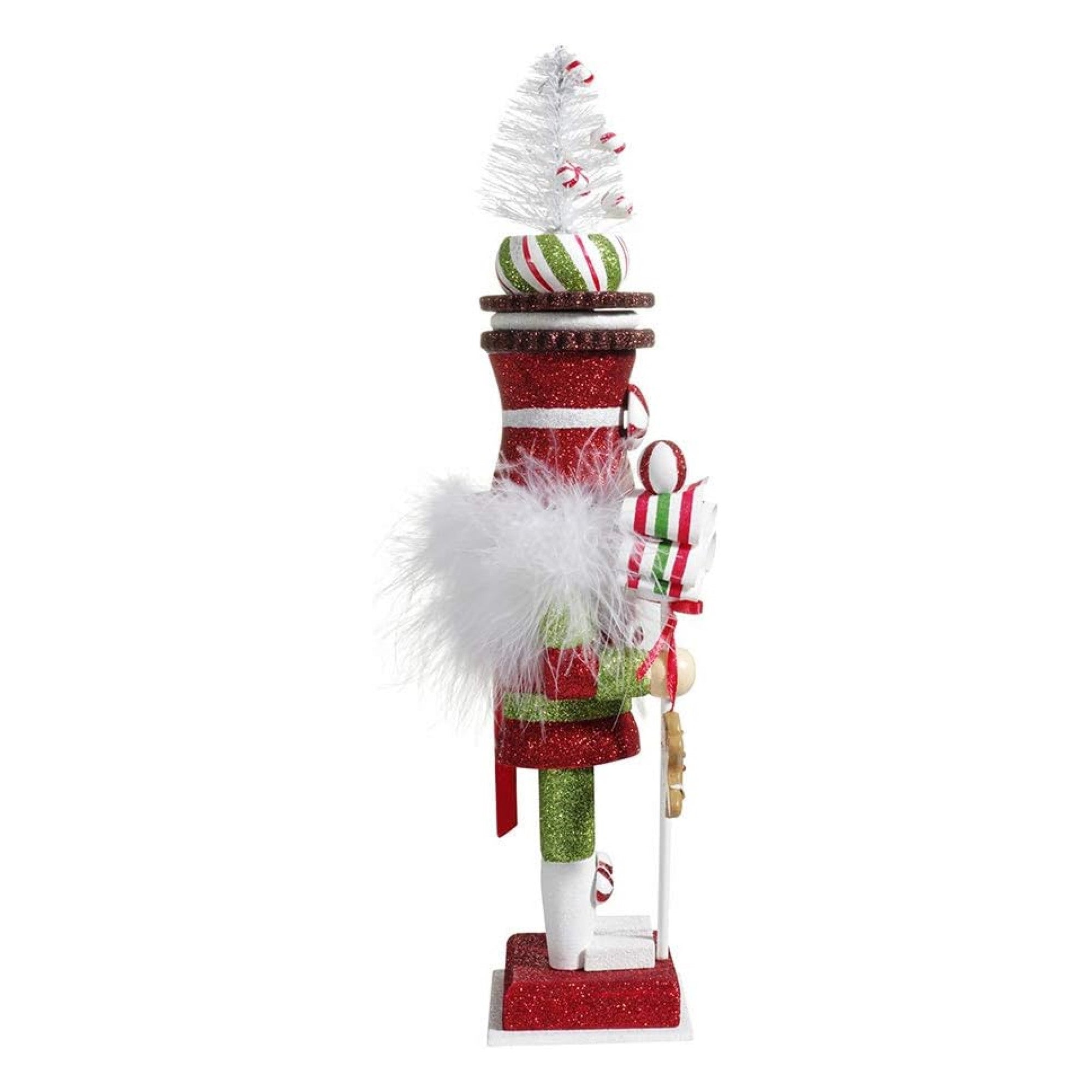 Kurt Adler Hollywood Nutcracker, Candy Soldier, 13.5in