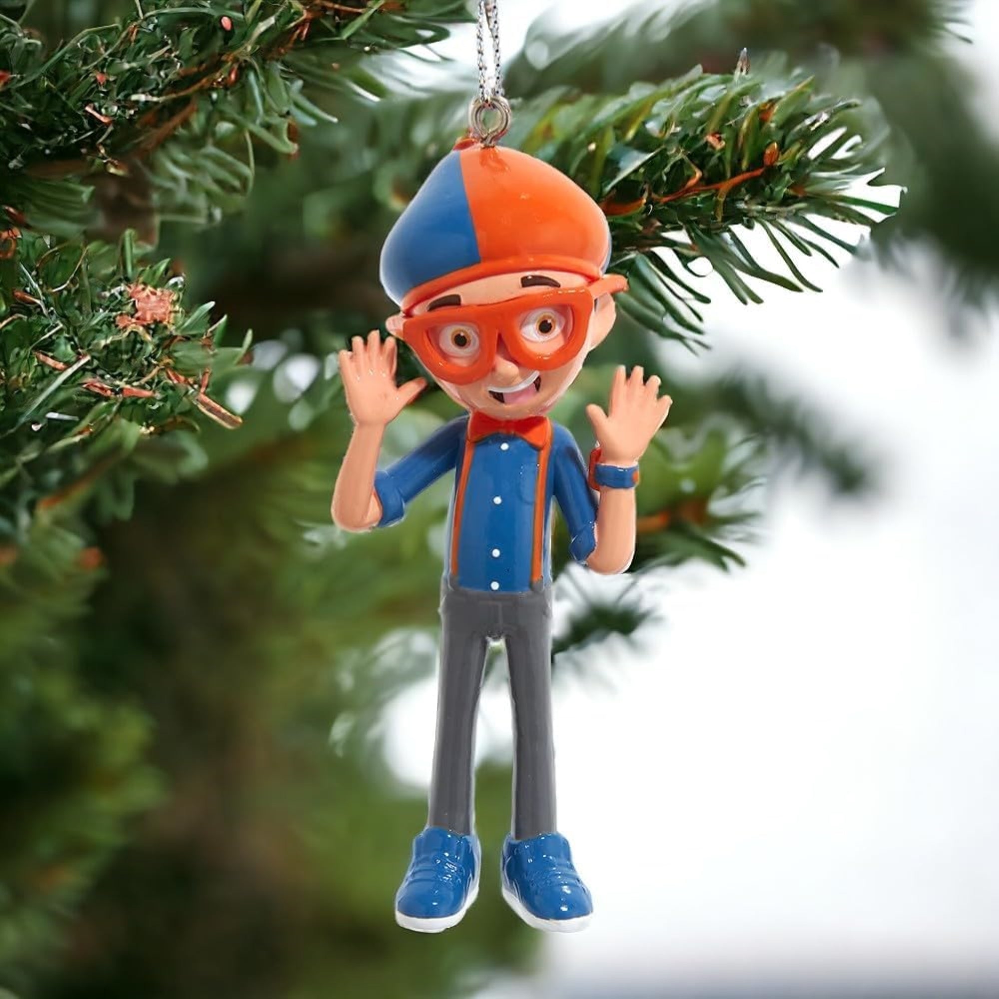 Kurt Adler Acrylic Ornament for Christmas Tree, Blippi
