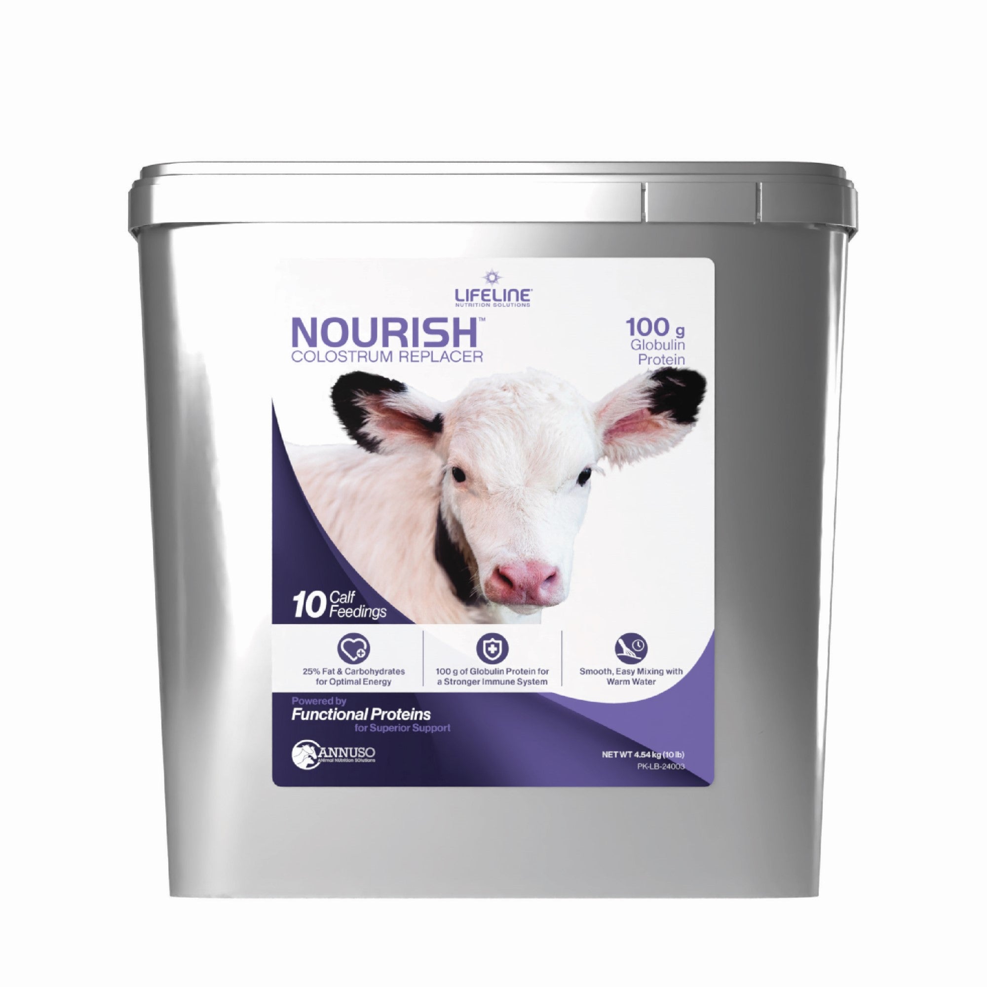 ANNUSO LIFELINE Nourish Complete Colostrum Replacer for Calves
