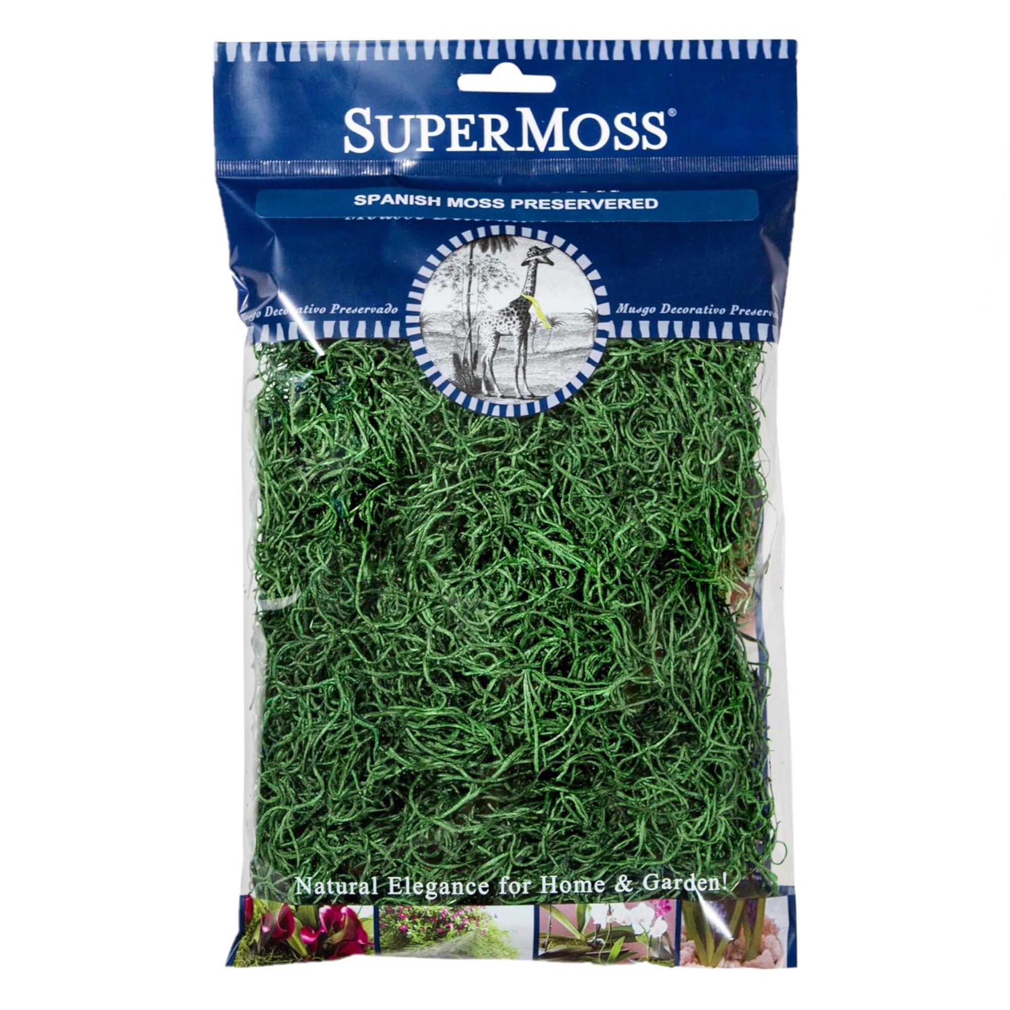 SuperMoss Preserved Spanish Moss, 2oz