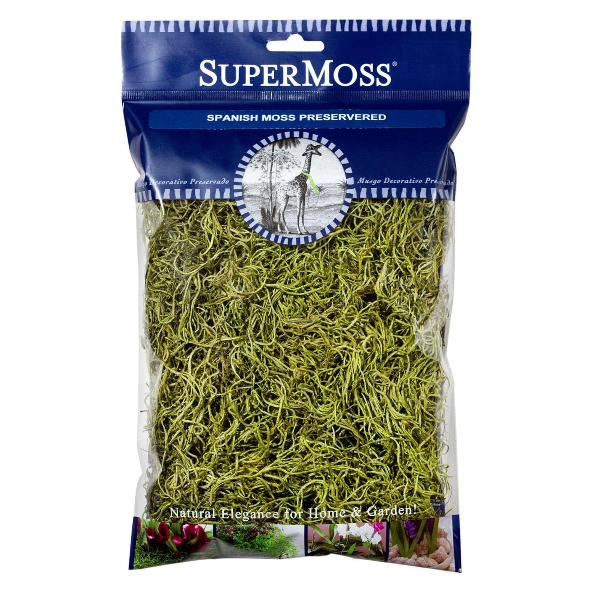 SuperMoss Preserved Spanish Moss, 2oz