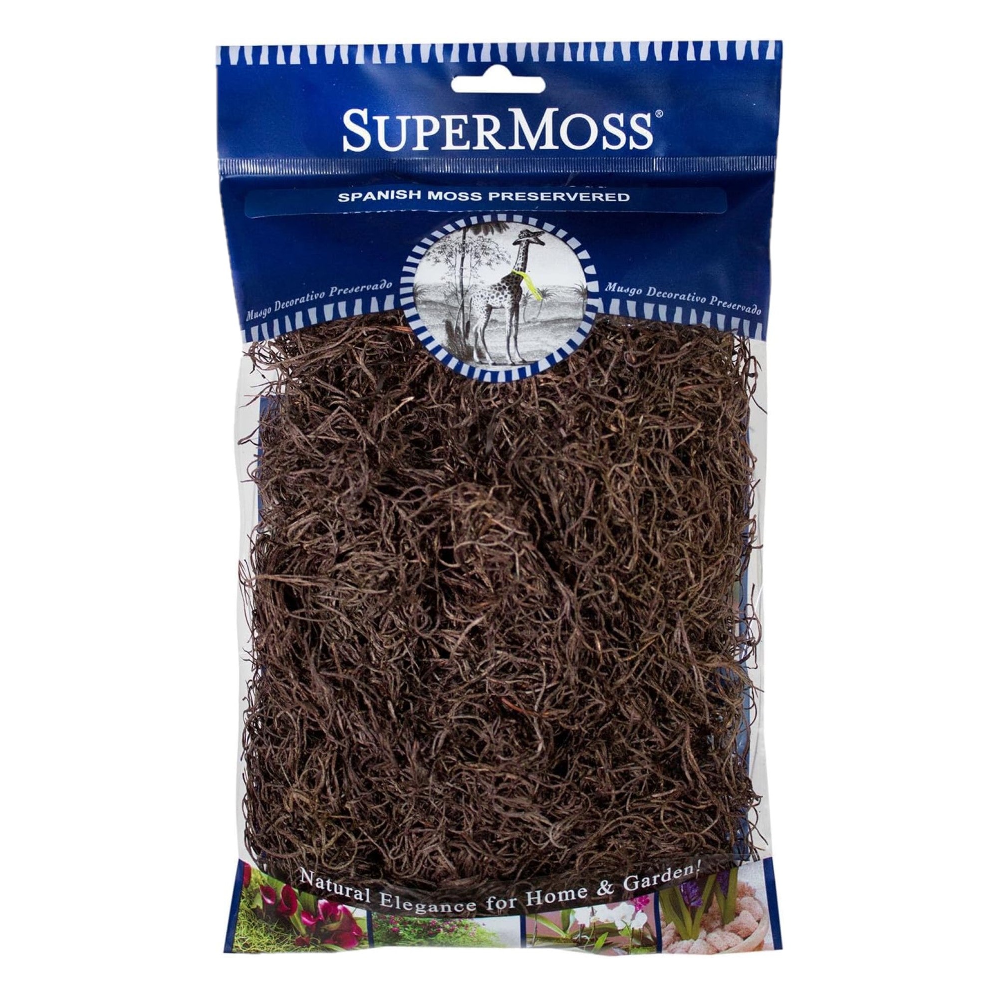 SuperMoss Preserved Spanish Moss, 2oz