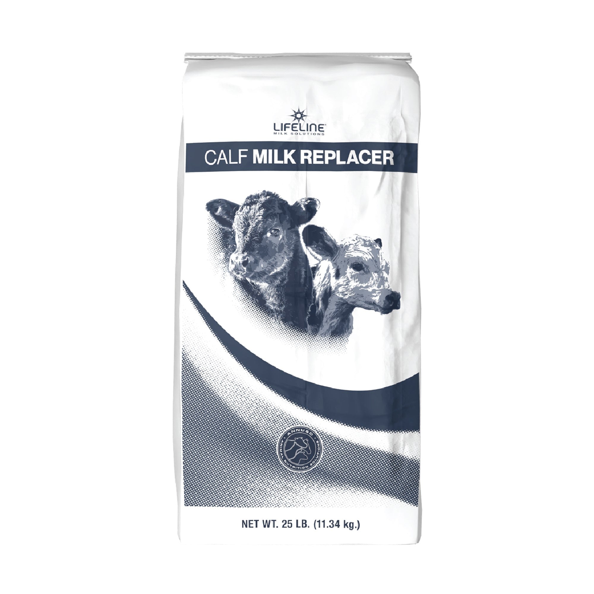 ANNUSO LIFELINE Calf Milk Replacer 20:20, 25lb Bag