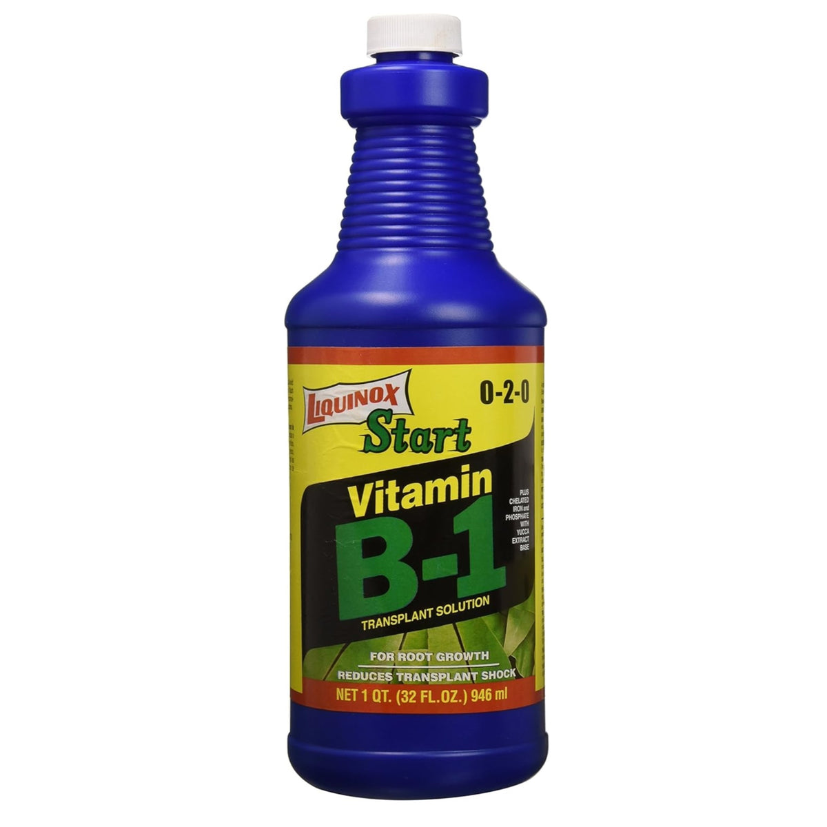 Liquinox Start 0-2-0 Vitamin B-1 Transplant Solution and Root Stimulant