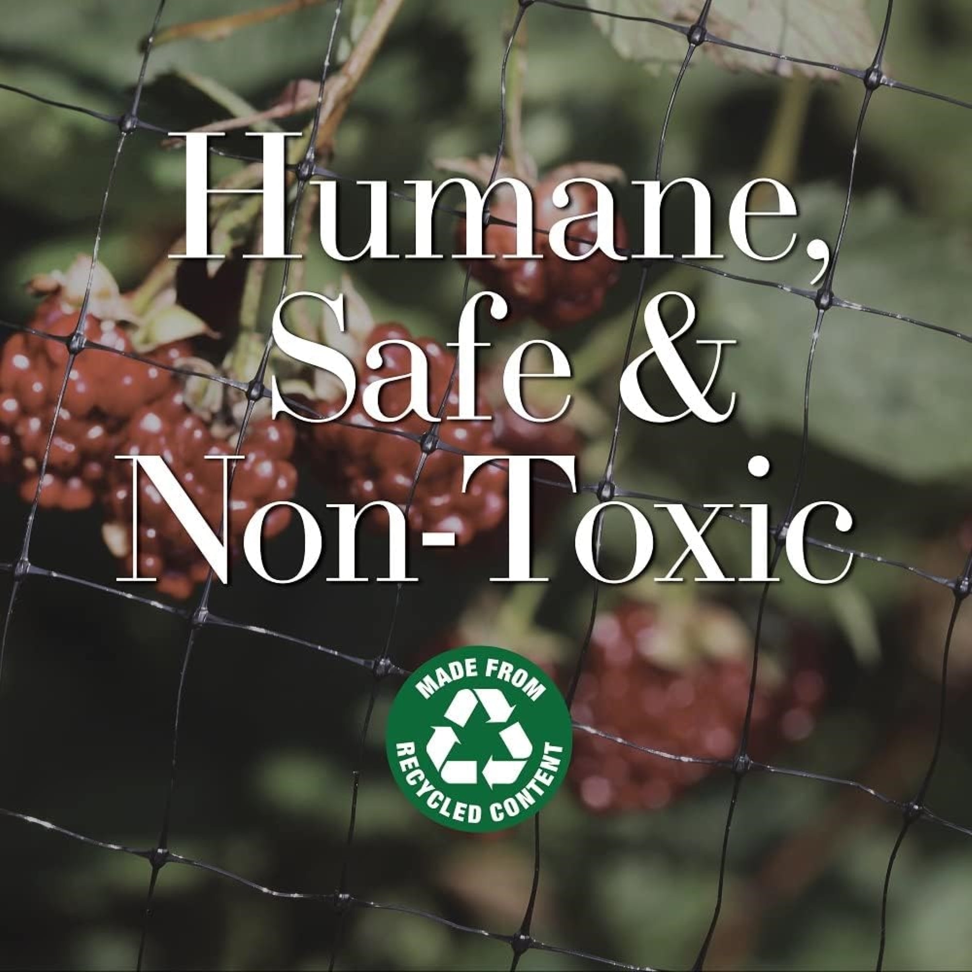 Dalen Bird-X Protective Mesh Netting, 28’ x 28’ - Fruit Trees and Berry Bushes