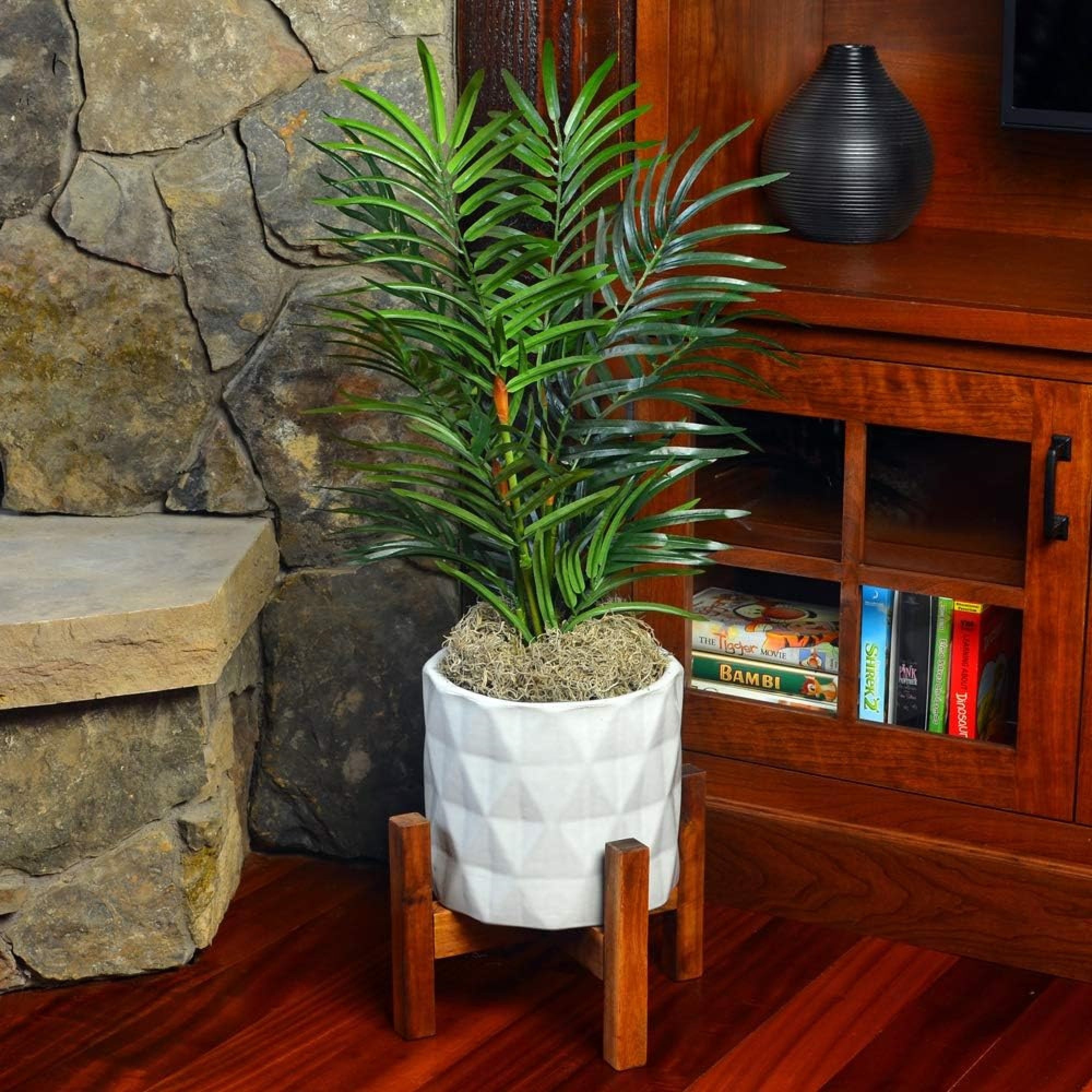 Mosser Lee Spanish Moss for Planters & Crafts, Naturally Colored, 250 Cubic Inch