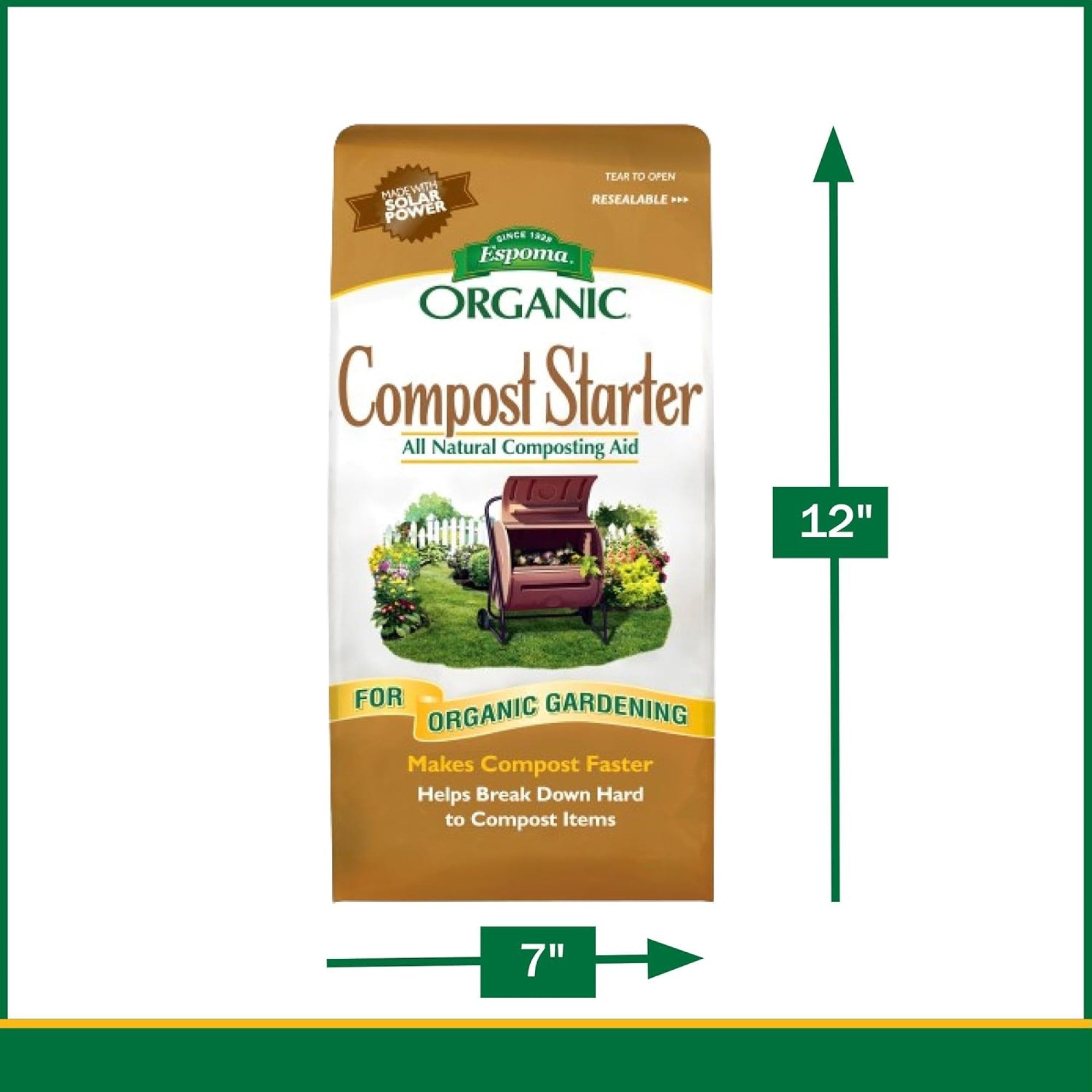 Espoma Organic Compost Starter, 4lbs - All Natural Compost Starting Aid