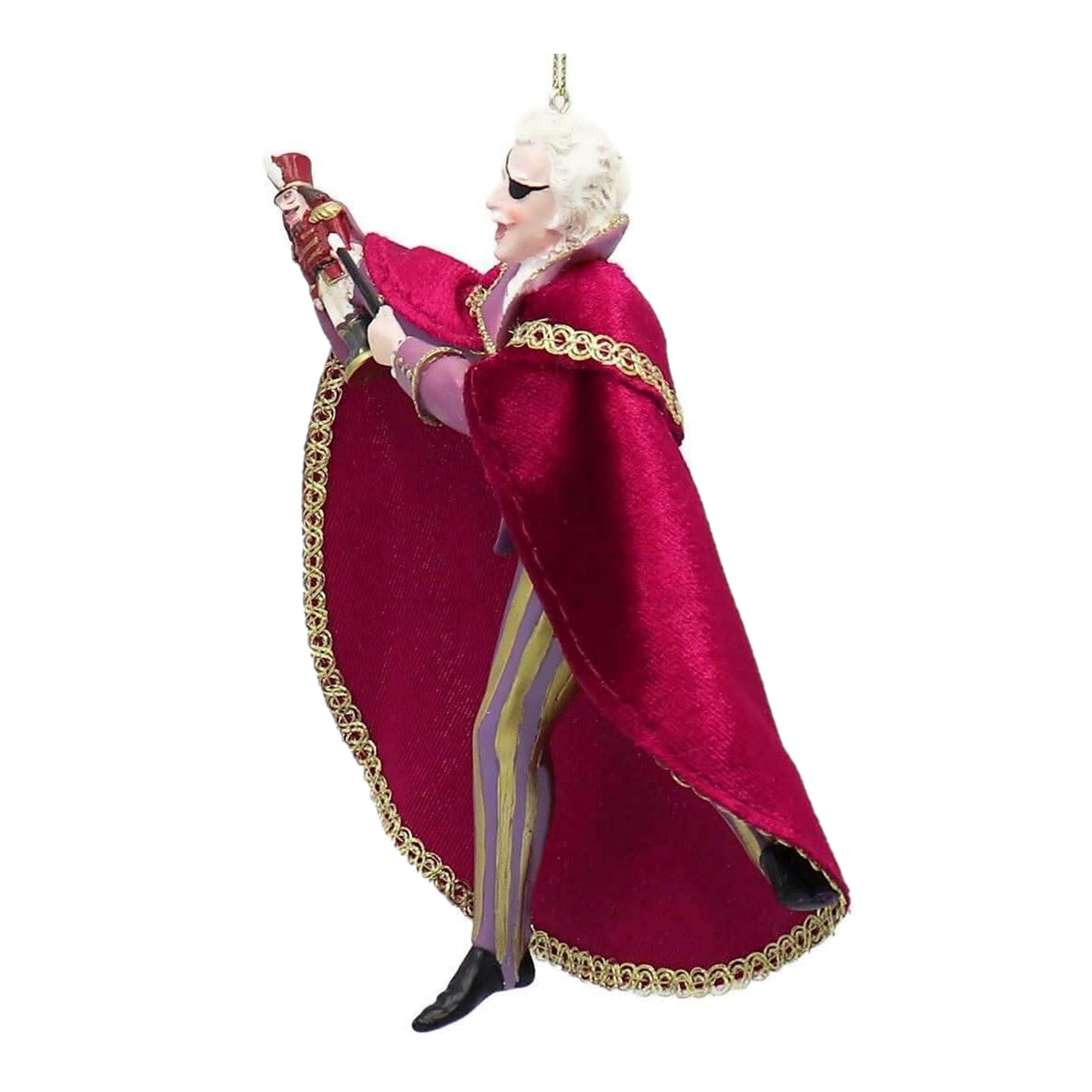 Kurt Adler Resin Ornament for Christmas Tree, Drosselmeyer