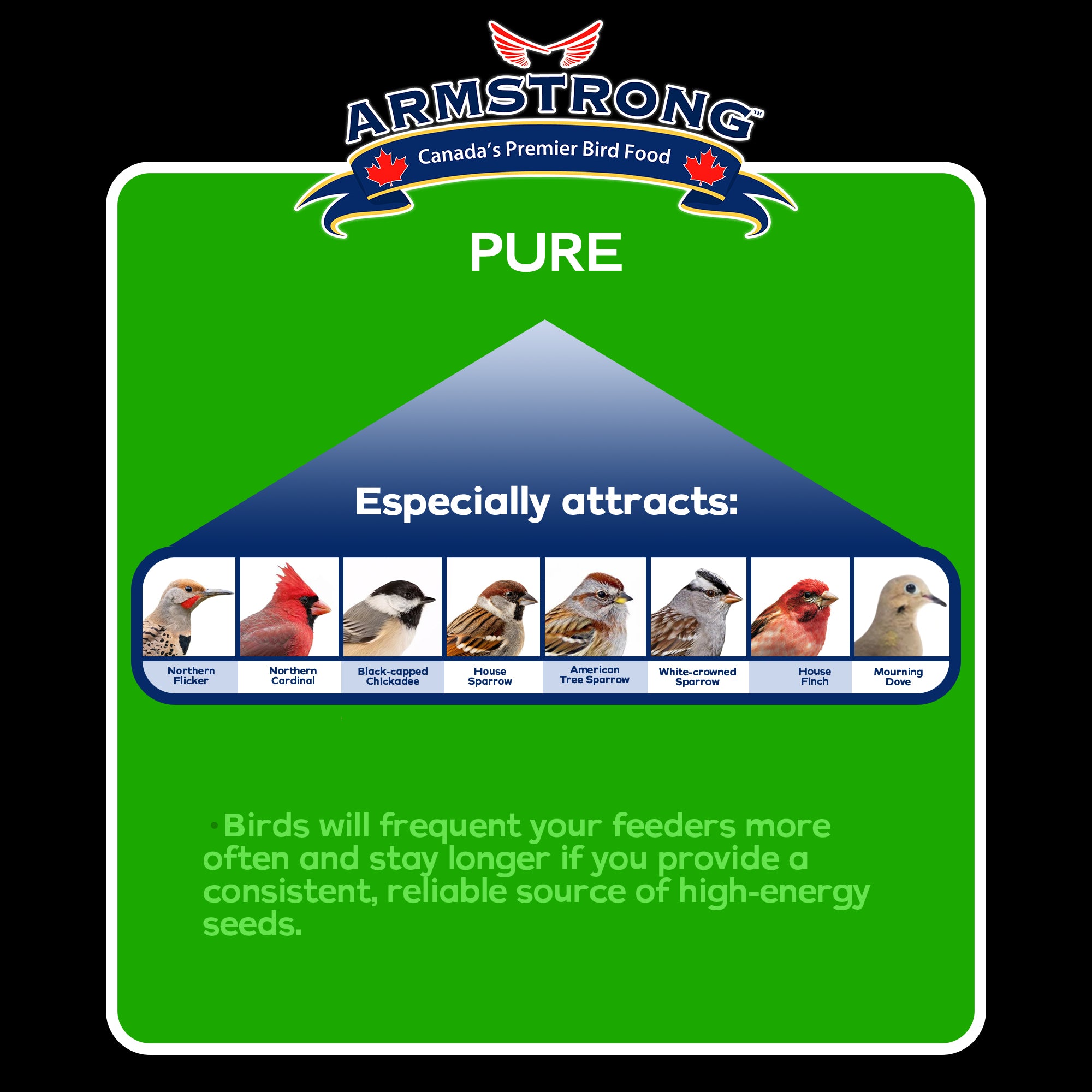 Armstrong Wild Bird Food Royal Jubilee Pure Blend, 5lb Jug