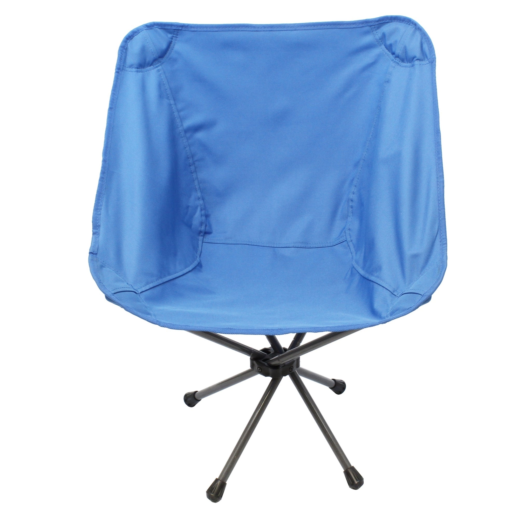 Four Seasons Courtyard Outdoor Steel Compact Folding Chair with Carry Bag