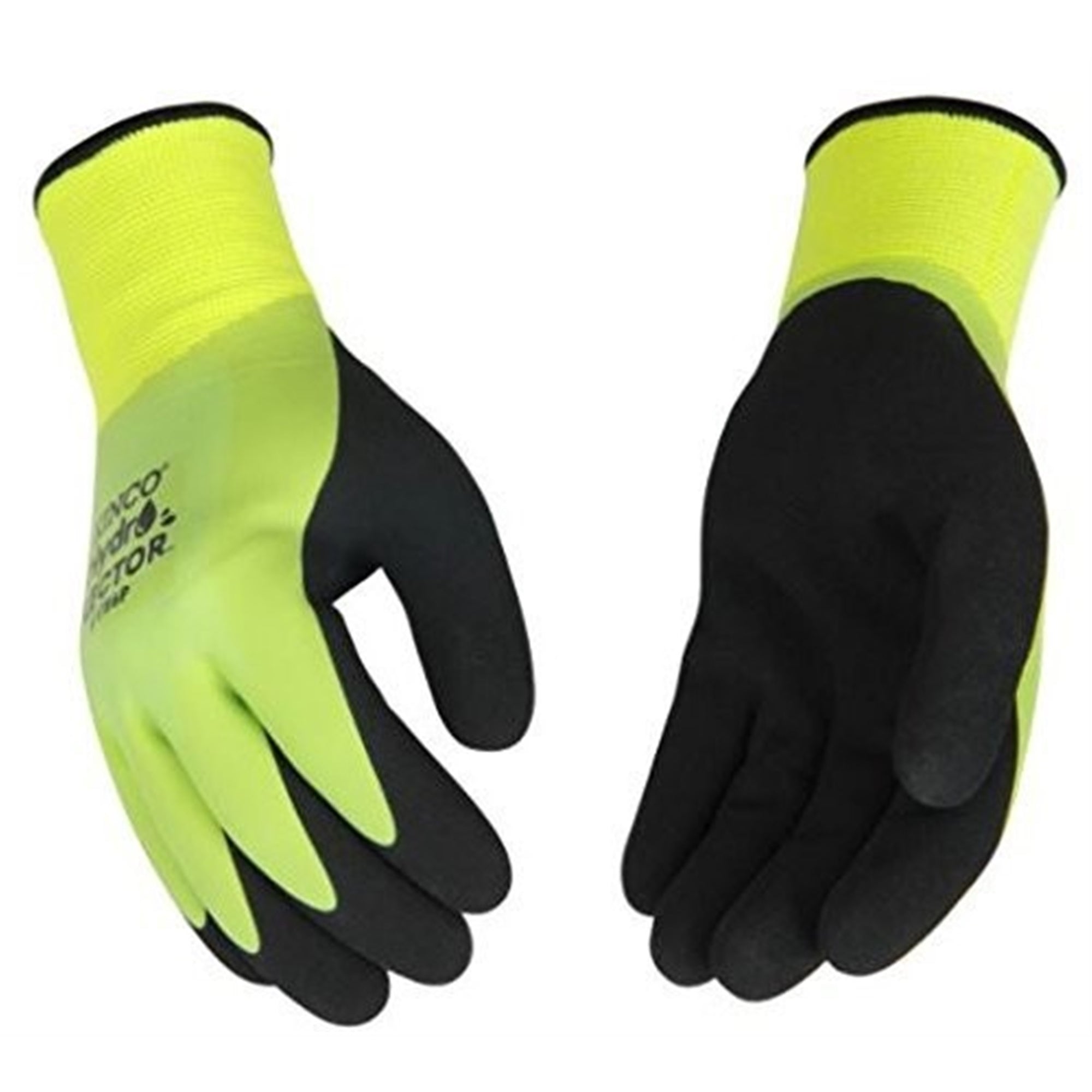 Kinco Hydroflector Waterproof Latex Coating Thermal Double Shell Neon Gloves