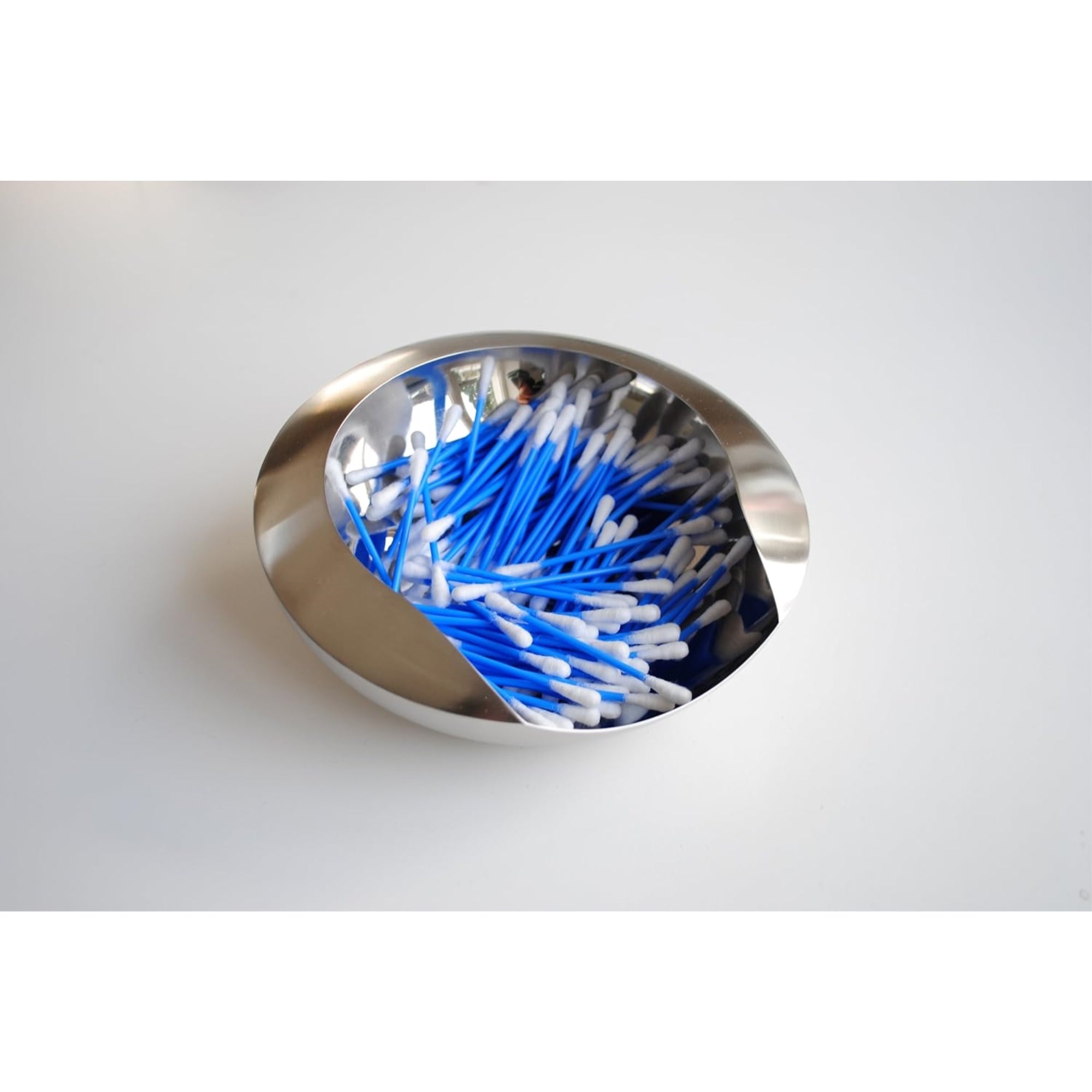 XXD's Cascara Stainless Steel Party Pouring Bowl, Silver