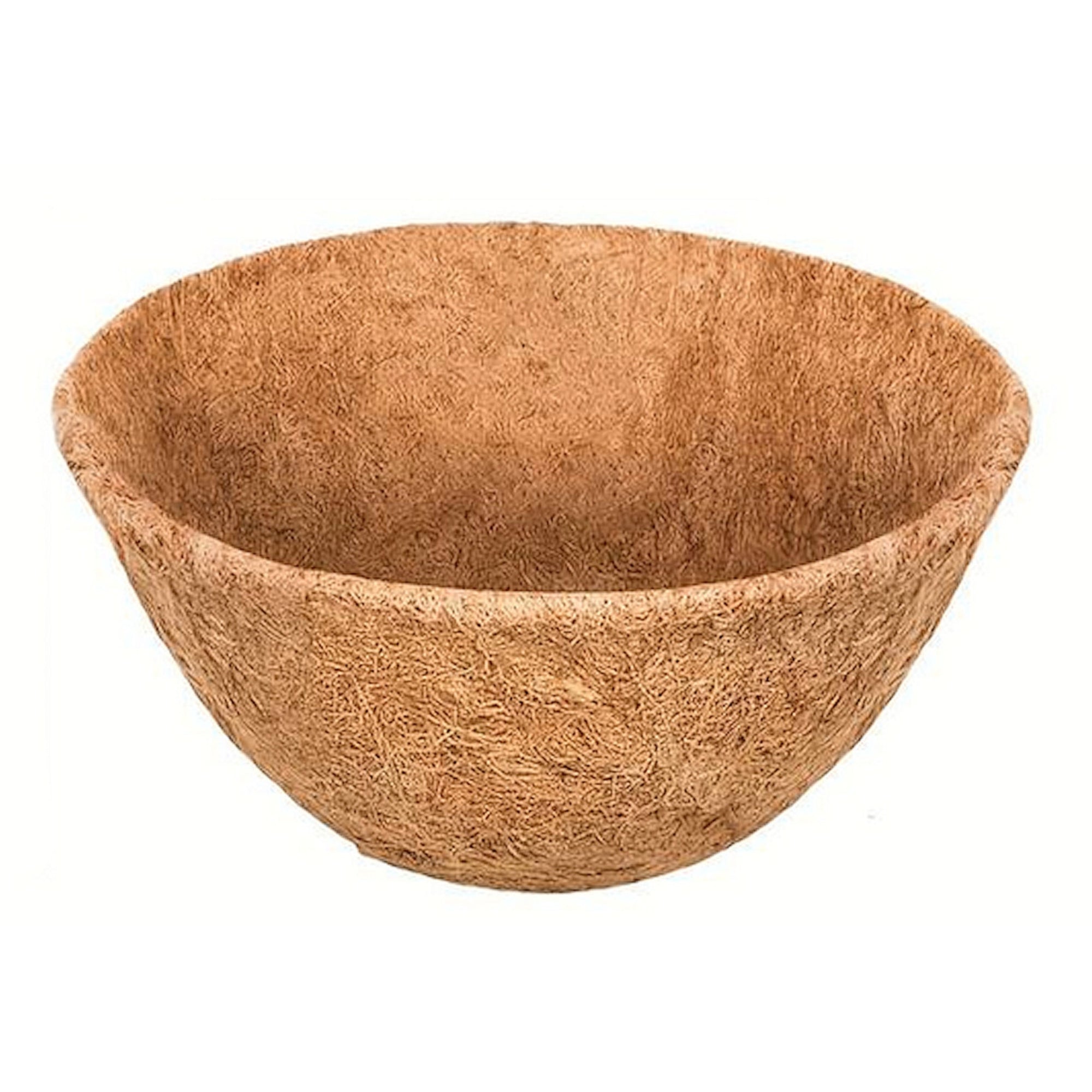 Panacea Round Coco Fiber Liner Insert for Outdoor Hanging Planters & Baskets, 10"
