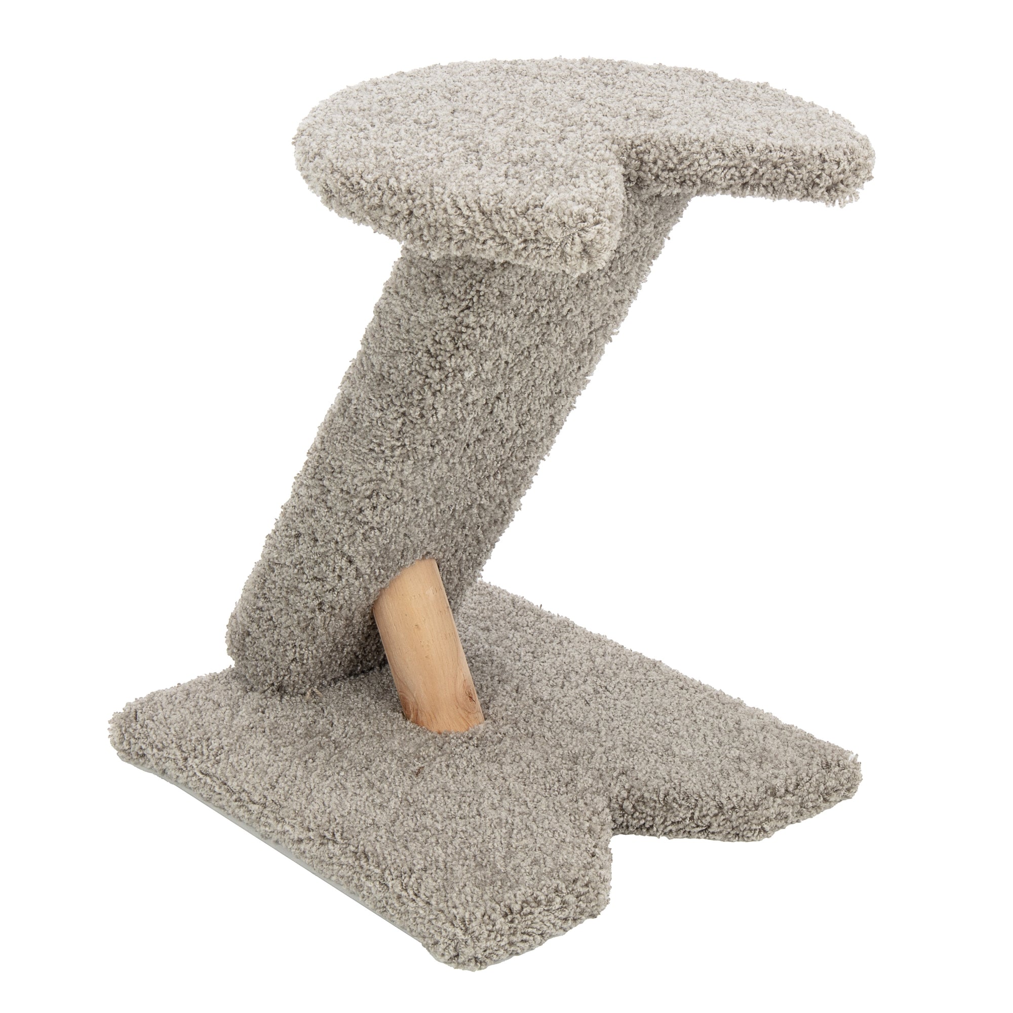 Ware Products Corner Scratch with Cardboard and Carpet for Cats, 20" Height