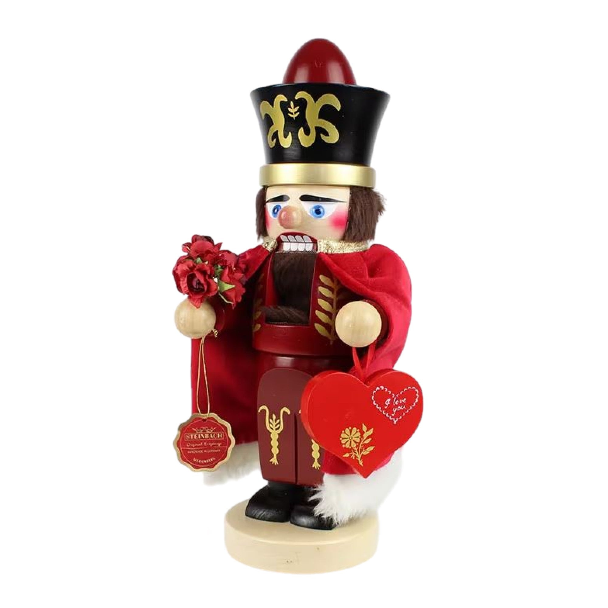 Steinbach Wooden Limited Edition Cubby Nutcracker, Mom's Prince, 13in