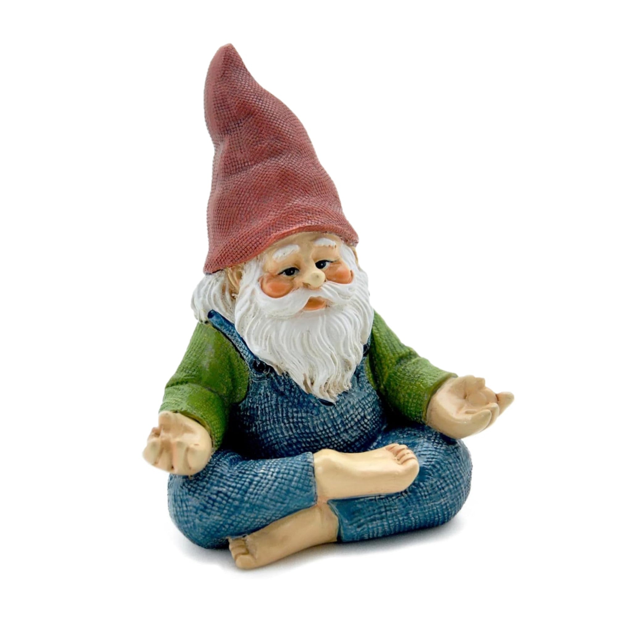 Marshall Home & Garden Fairy Garden Woodland Knoll Collection, Meditating Yoga Gnome