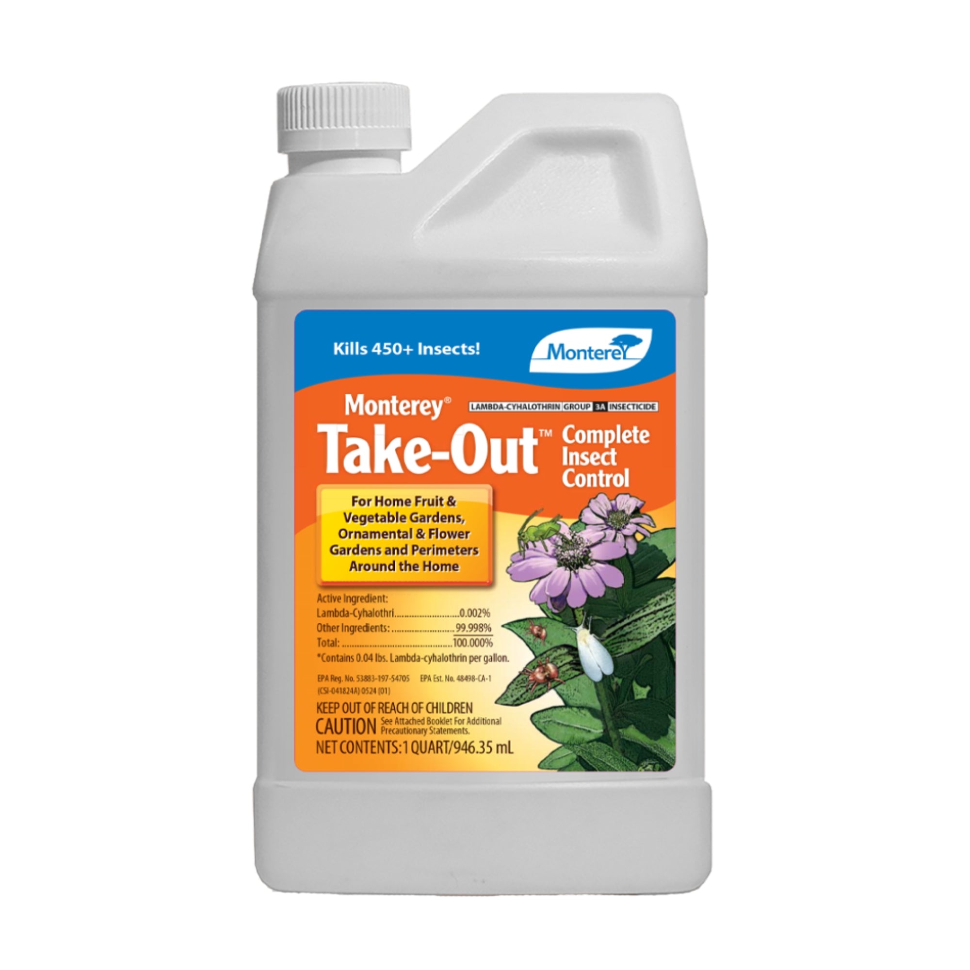 Monterey Take-Out Complete Insect Control for Home and Garden, 1qt