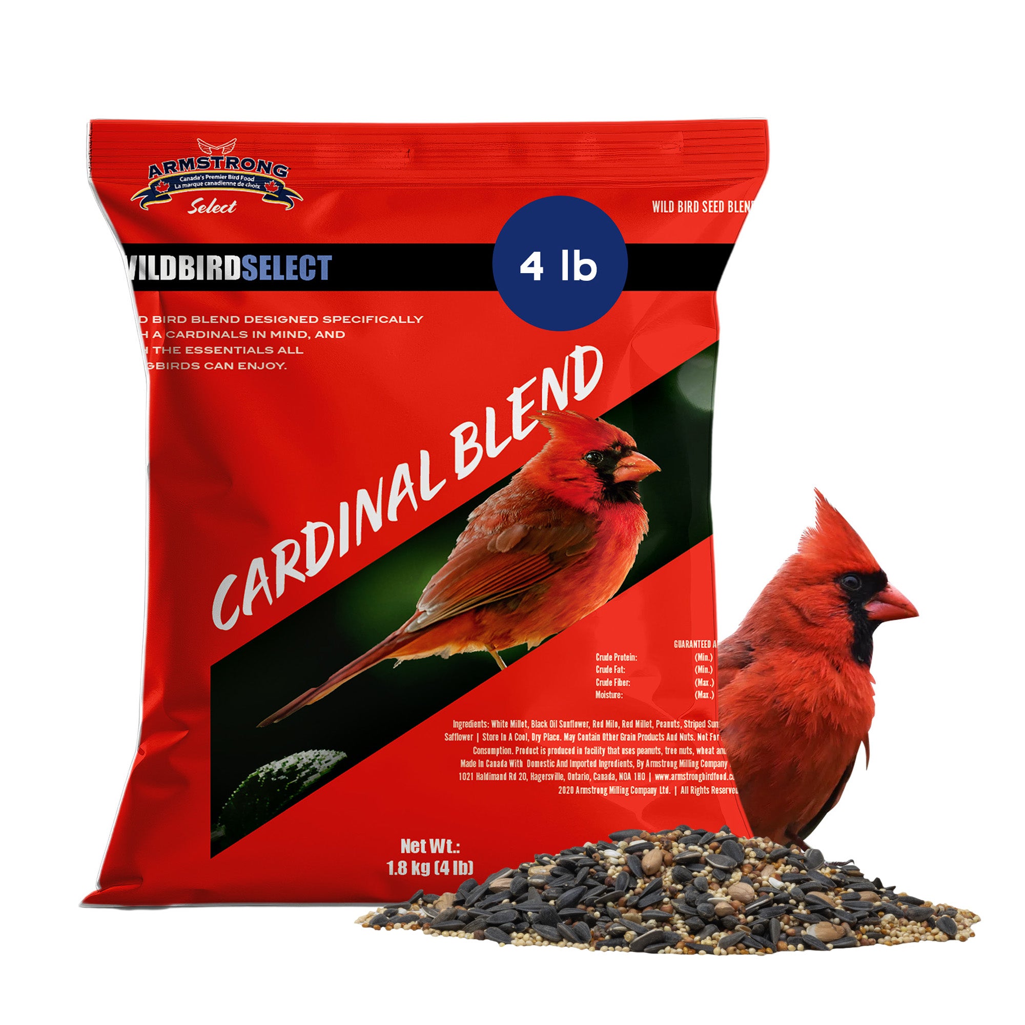 Armstrong Wild Bird Select Cardinal Blend, 4lbs