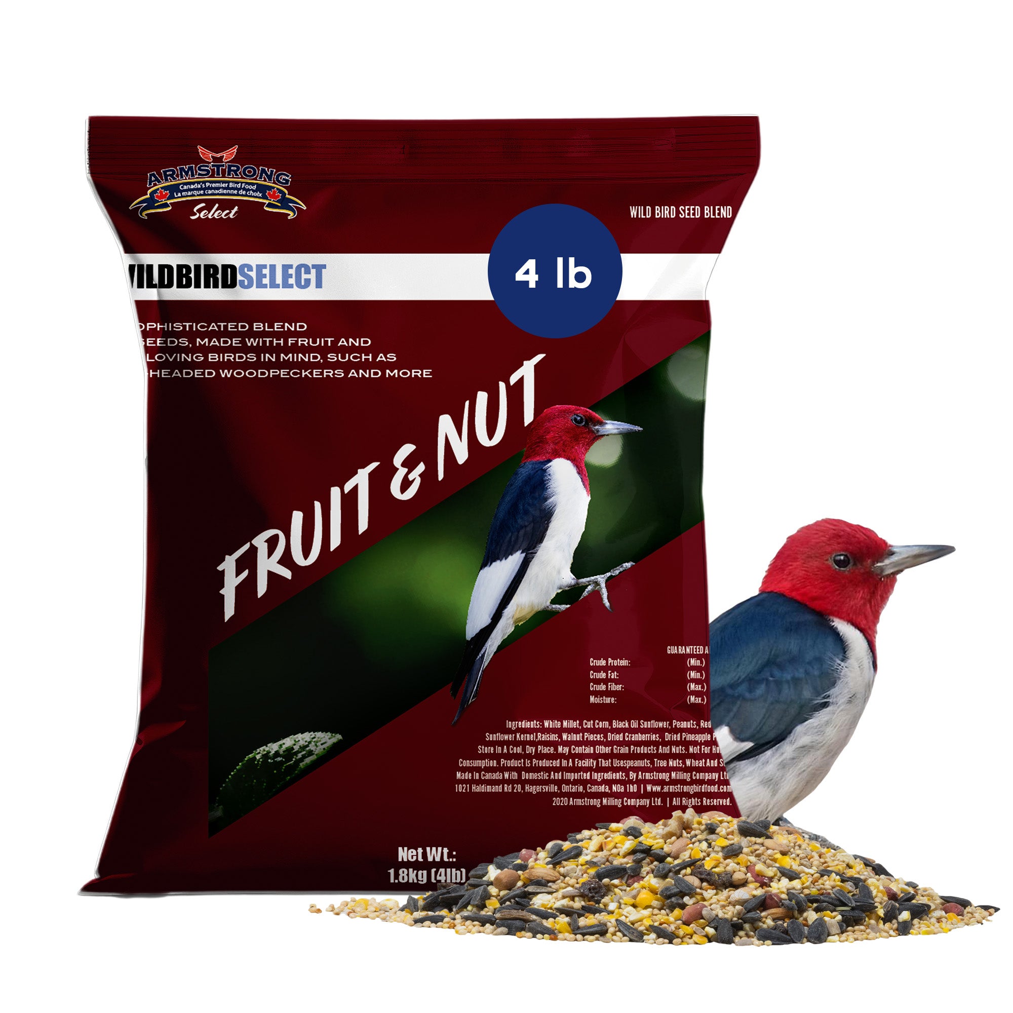 Armstrong Wild Bird Select Fruit & Nut Blend, 4lbs