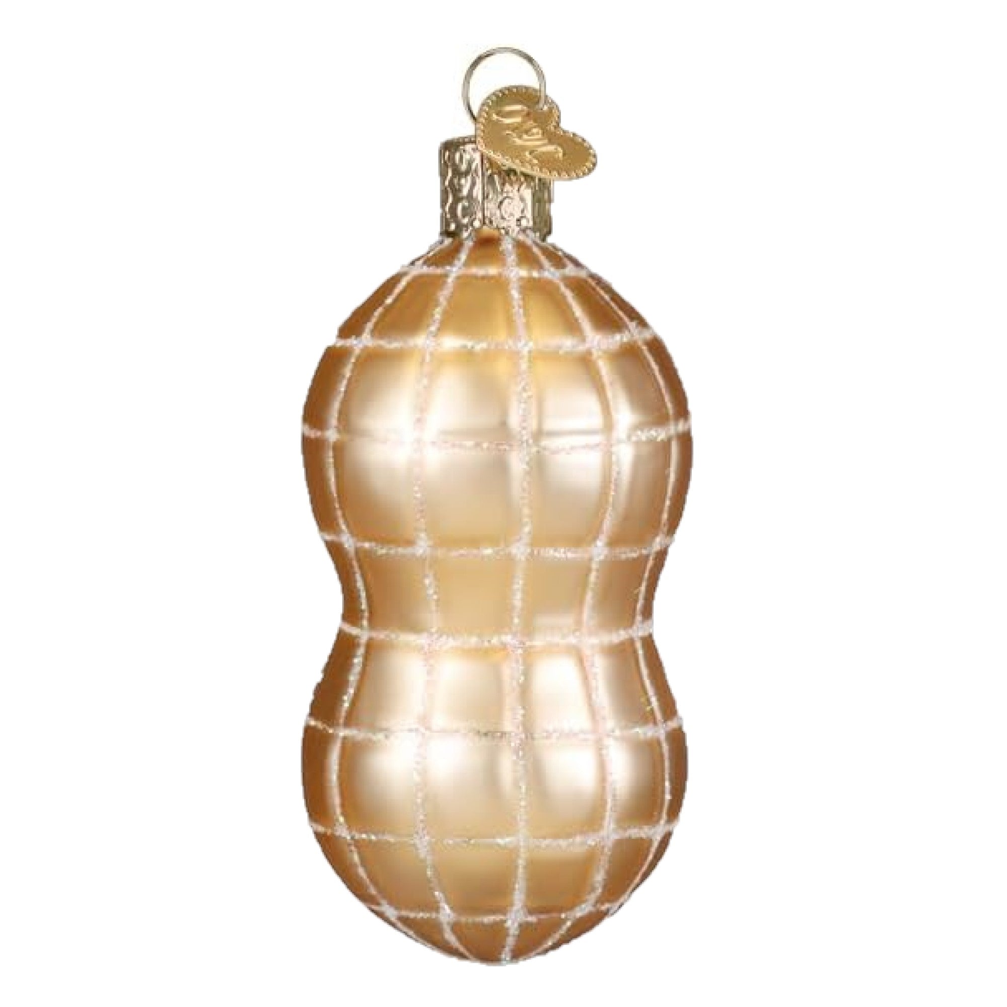 Old World Christmas Blown Glass Ornament for Christmas Tree, Little Peanut