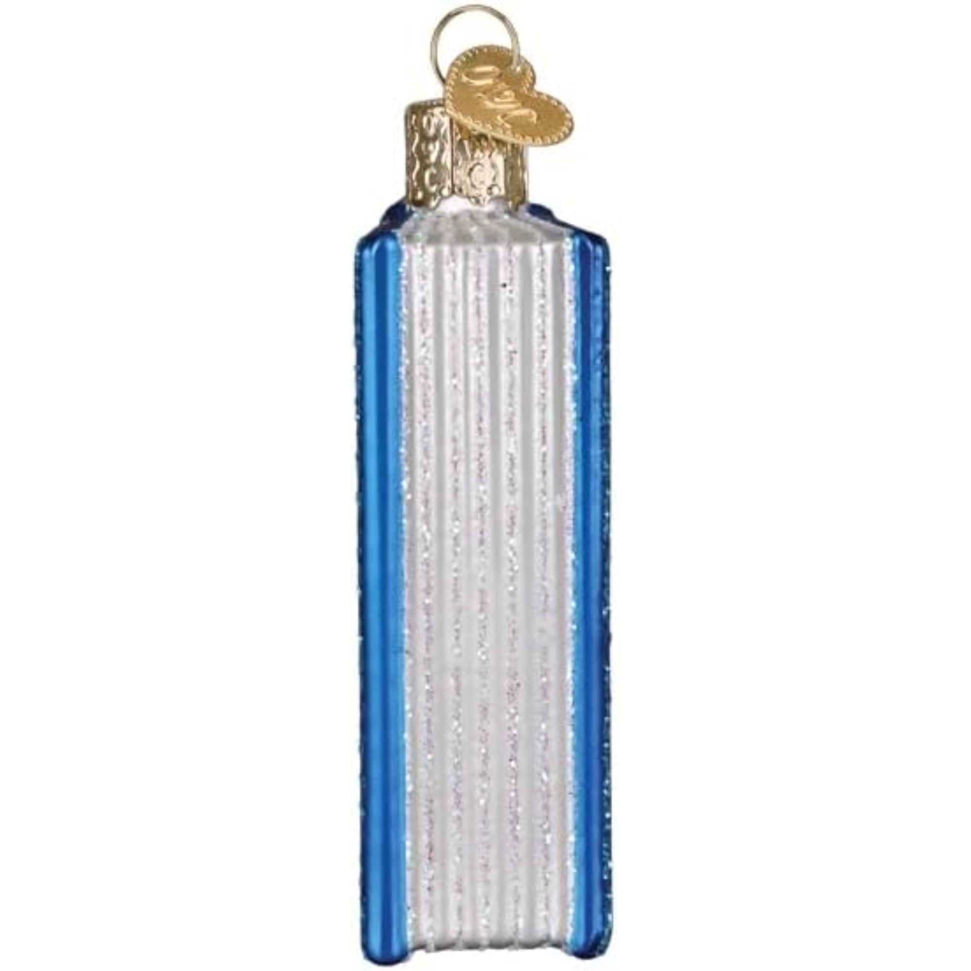 Old World Christmas Blown Glass Ornament for Christmas Tree, Llama Llama Red Pajama Book