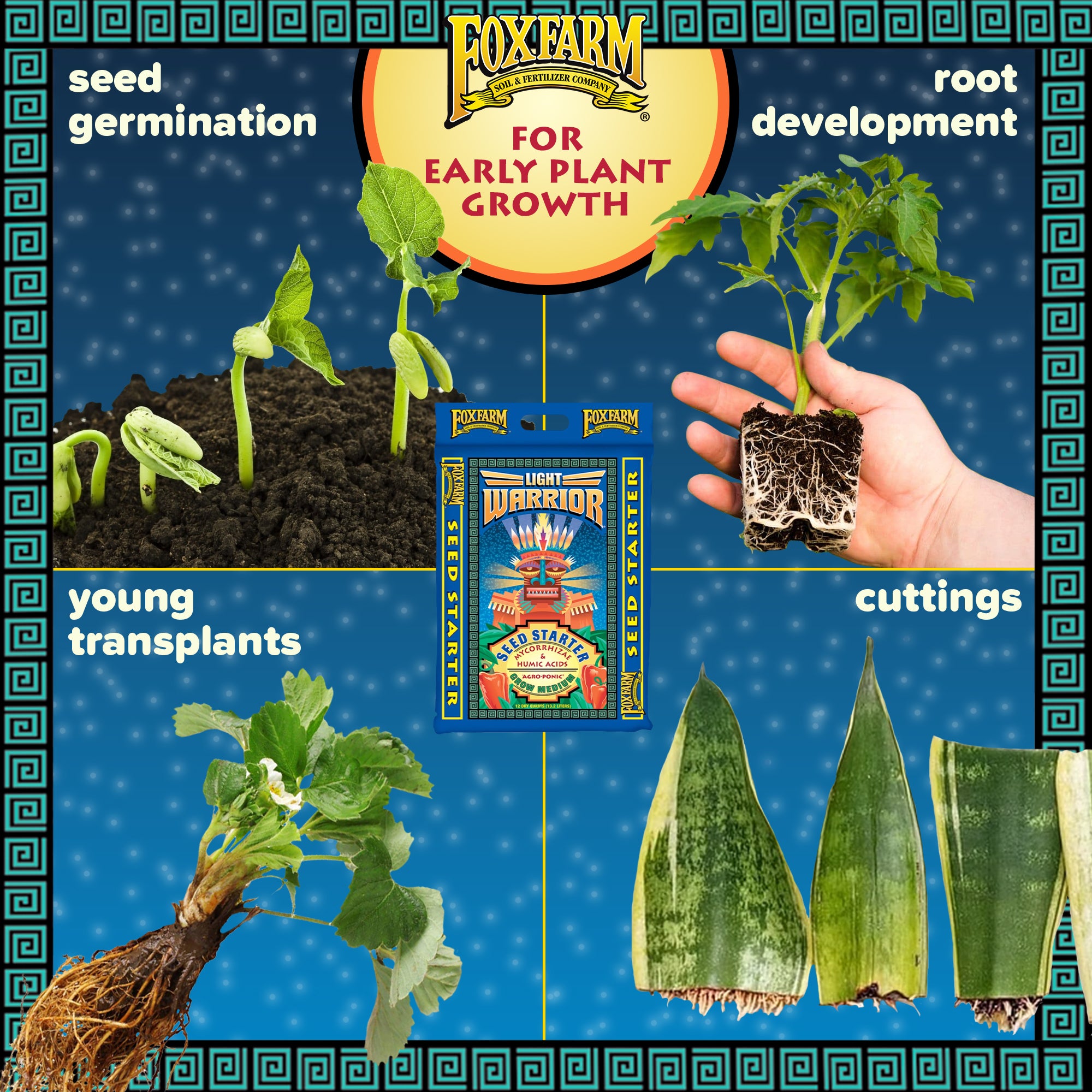 FoxFarm Light Warrior Seed Starter Growing Medium