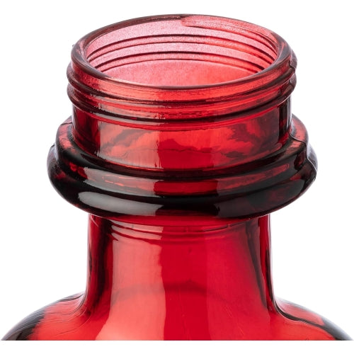 Classic Brands Elixir Hummingbird Feeder — Red Glass & Pewter Finish — 13 oz Nectar