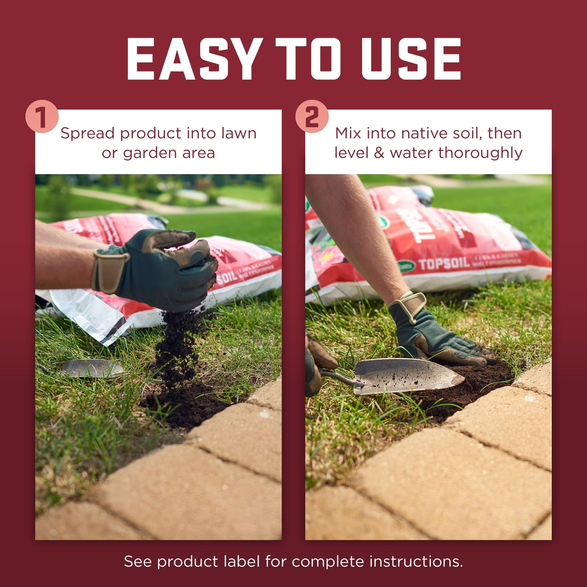 Scotts Premium Topsoil, Lawn and Garden Soil Conditioner, 0.75 cu ft