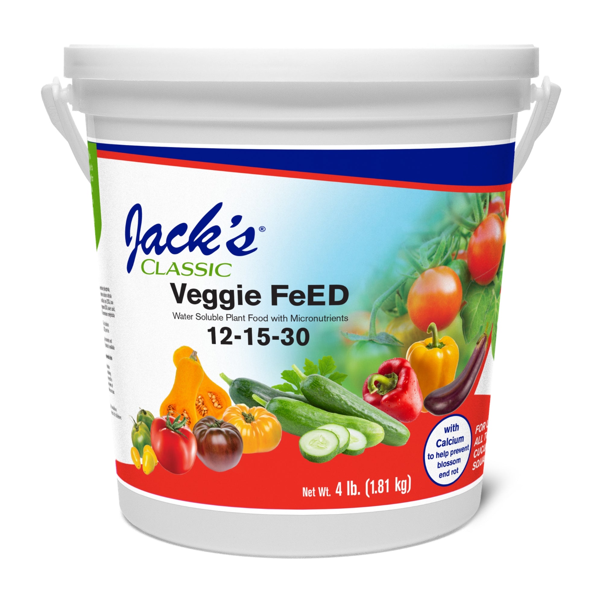 Jack's Classic 12-15-30 Veggie FeED Water-Soluble Fertilizer