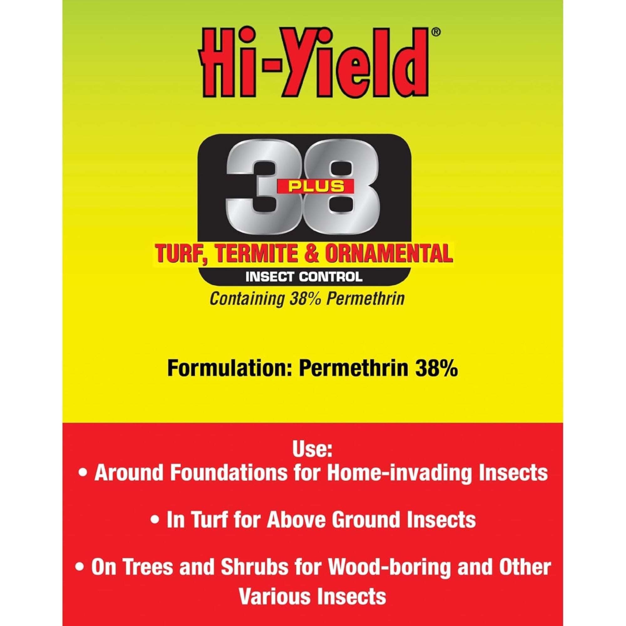 Hi-Yield 38 Plus Turf, Termite & Ornamental Insect Control Concentrate