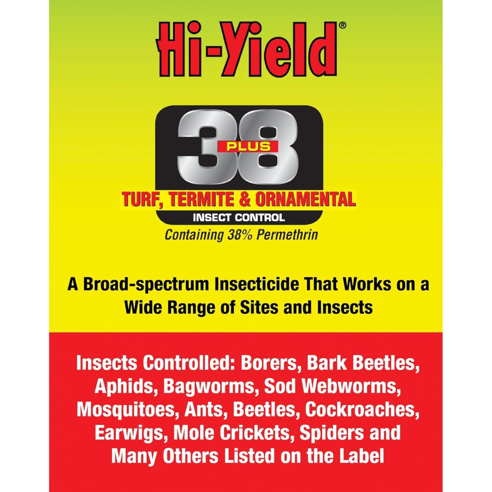 Hi-Yield 38 Plus Turf, Termite & Ornamental Insect Control Concentrate
