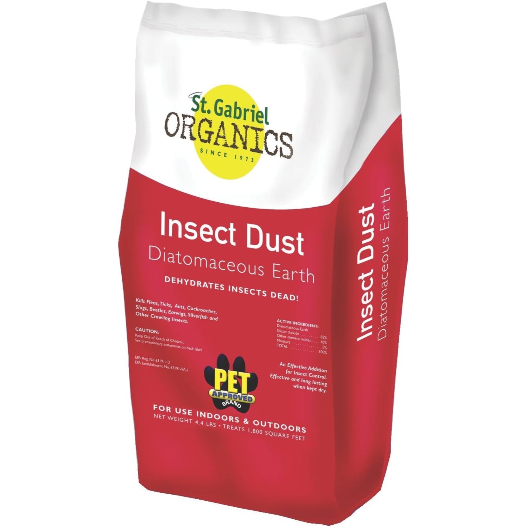 St. Gabriel Organics Insect Dust Diatomaceous Earth Insect Control