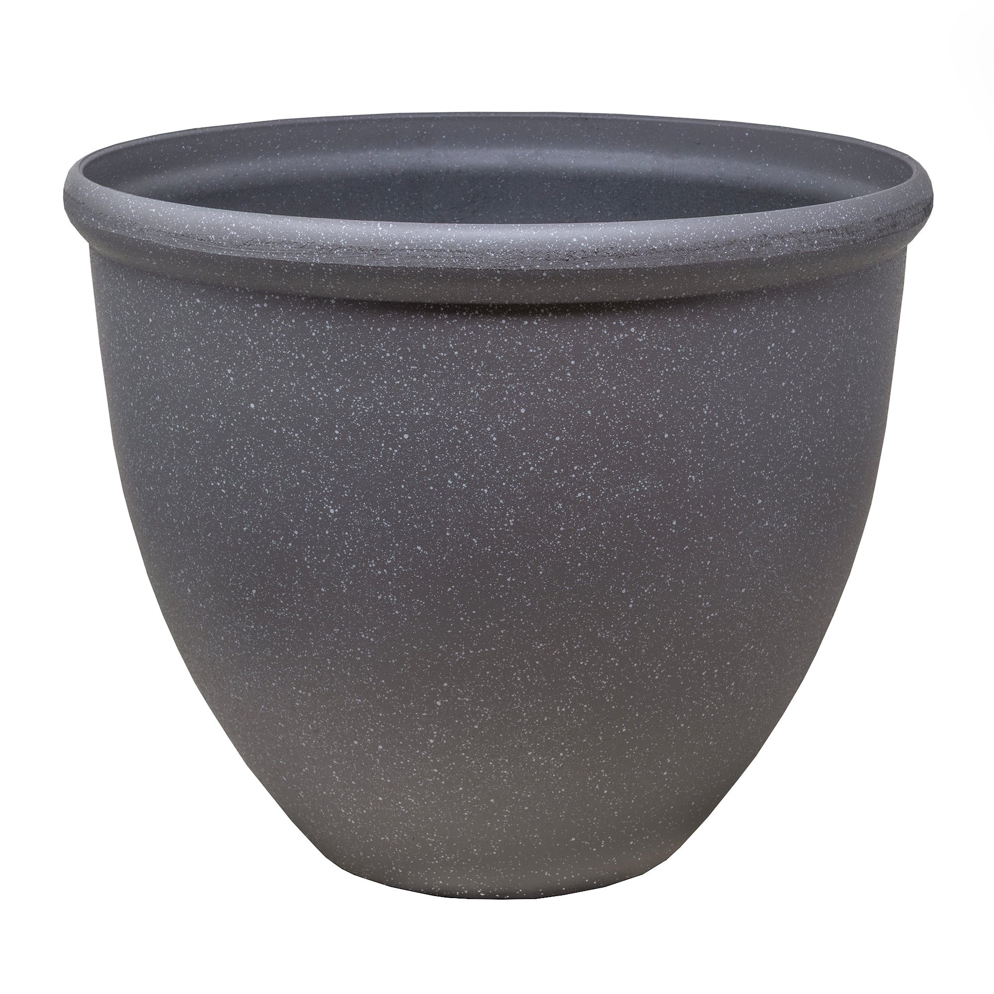 Garden Elements TerraStone Classic Smooth Round Planter