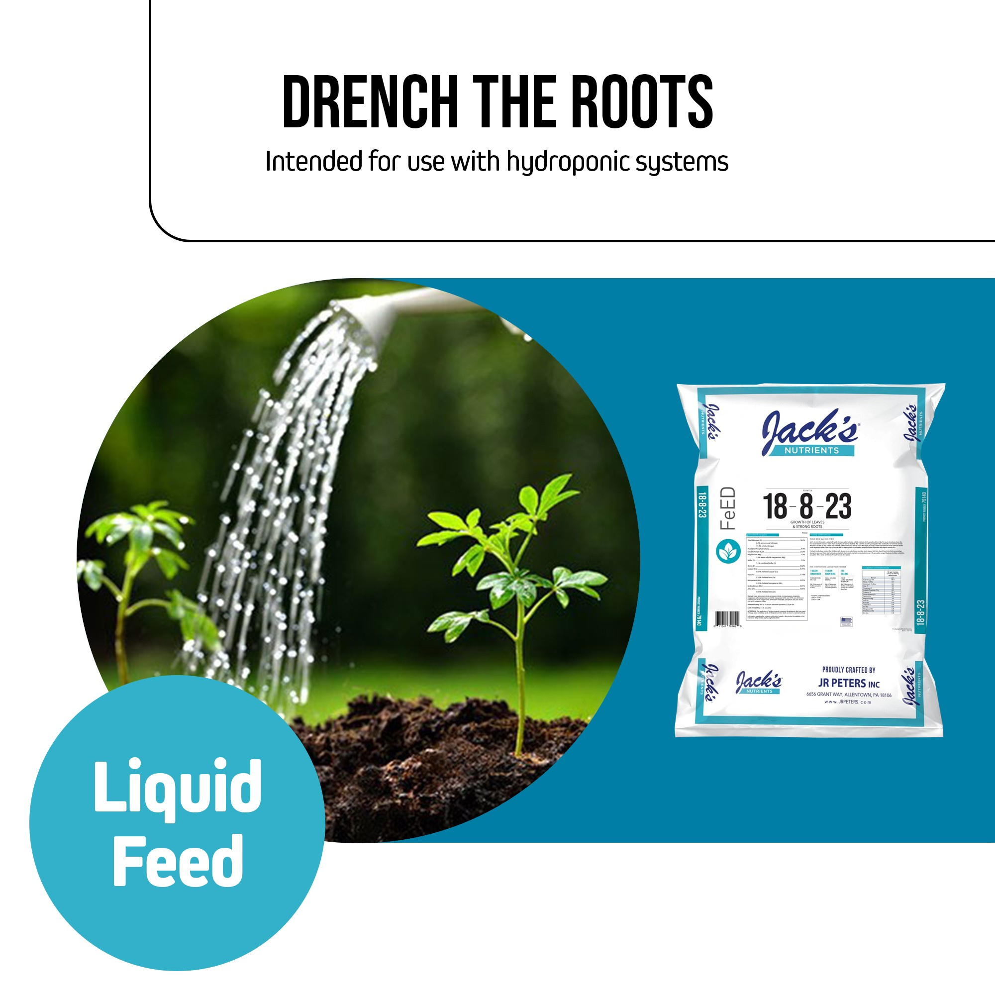 Jack’s Nutrients 18-8-23 Outdoor Water-Soluble Powder Fertilizer