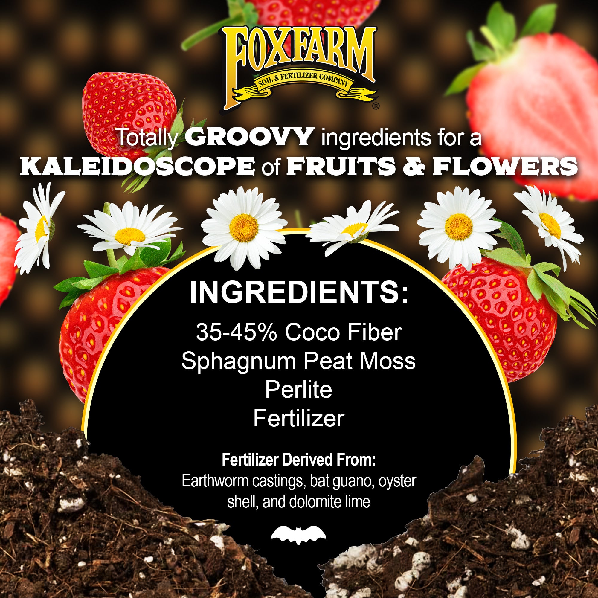 FoxFarm Strawberry Fields Fruiting & Flowering Potting Soil, 1.5cu ft