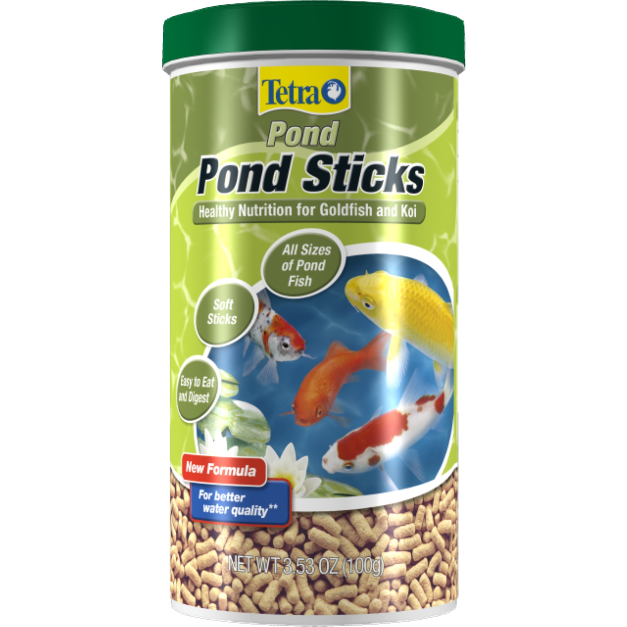 Tetra Pond Pond Sticks Daily Fish Food for All Sizes of Pond Fish