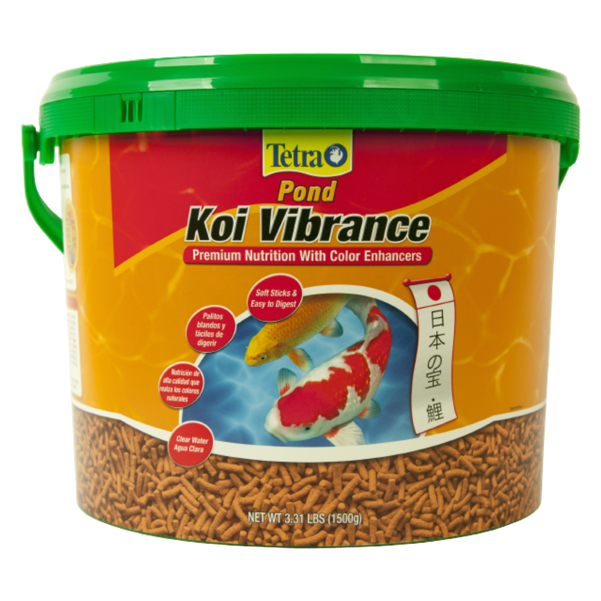 Tetra Pond Koi Vibrance Premium Nutrition with Color Enhancers