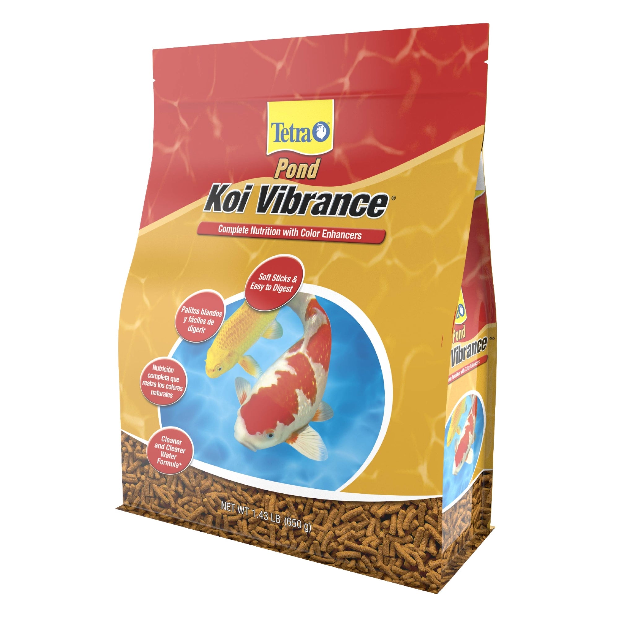 Tetra Pond Koi Vibrance Premium Nutrition with Color Enhancers