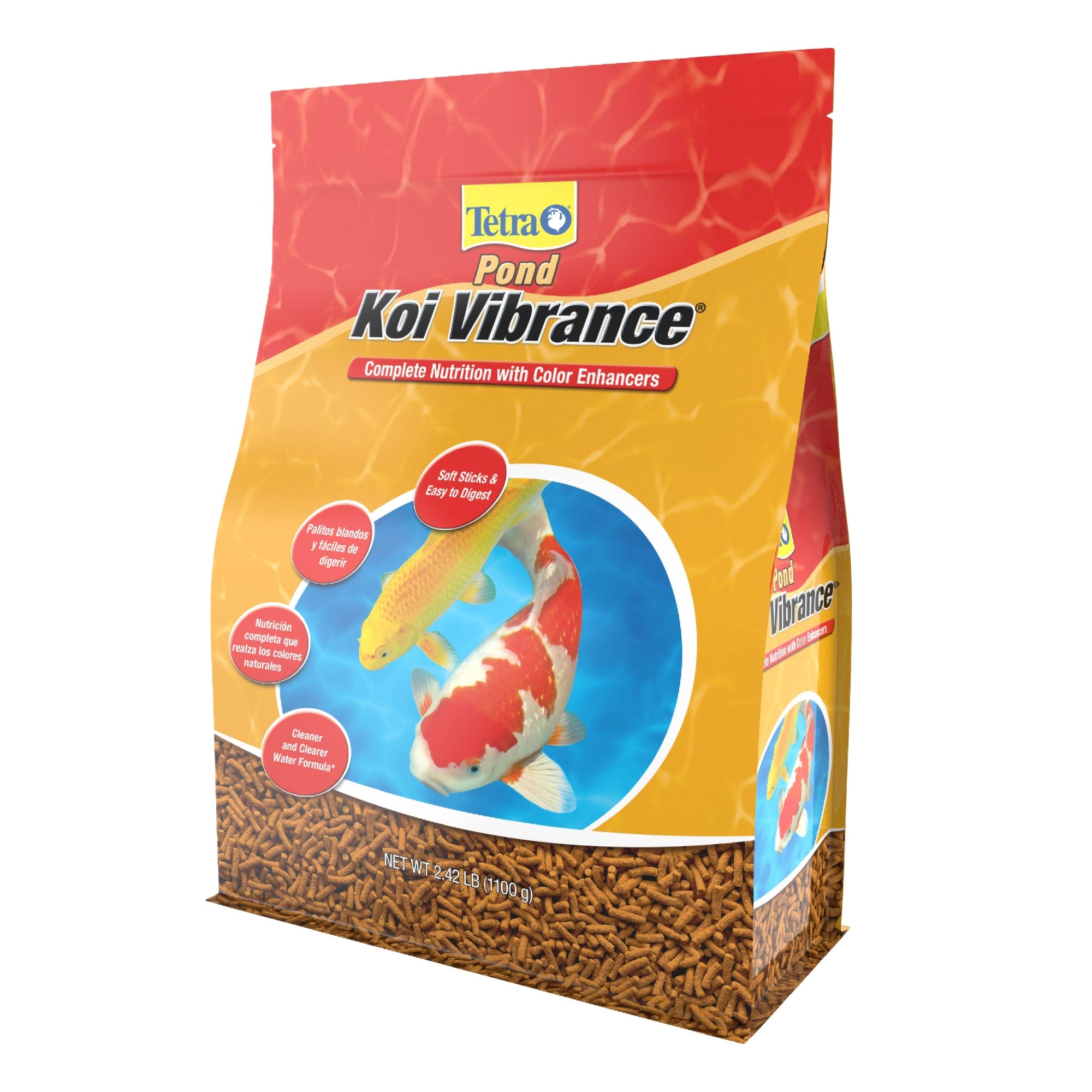 Tetra Pond Koi Vibrance Premium Nutrition with Color Enhancers