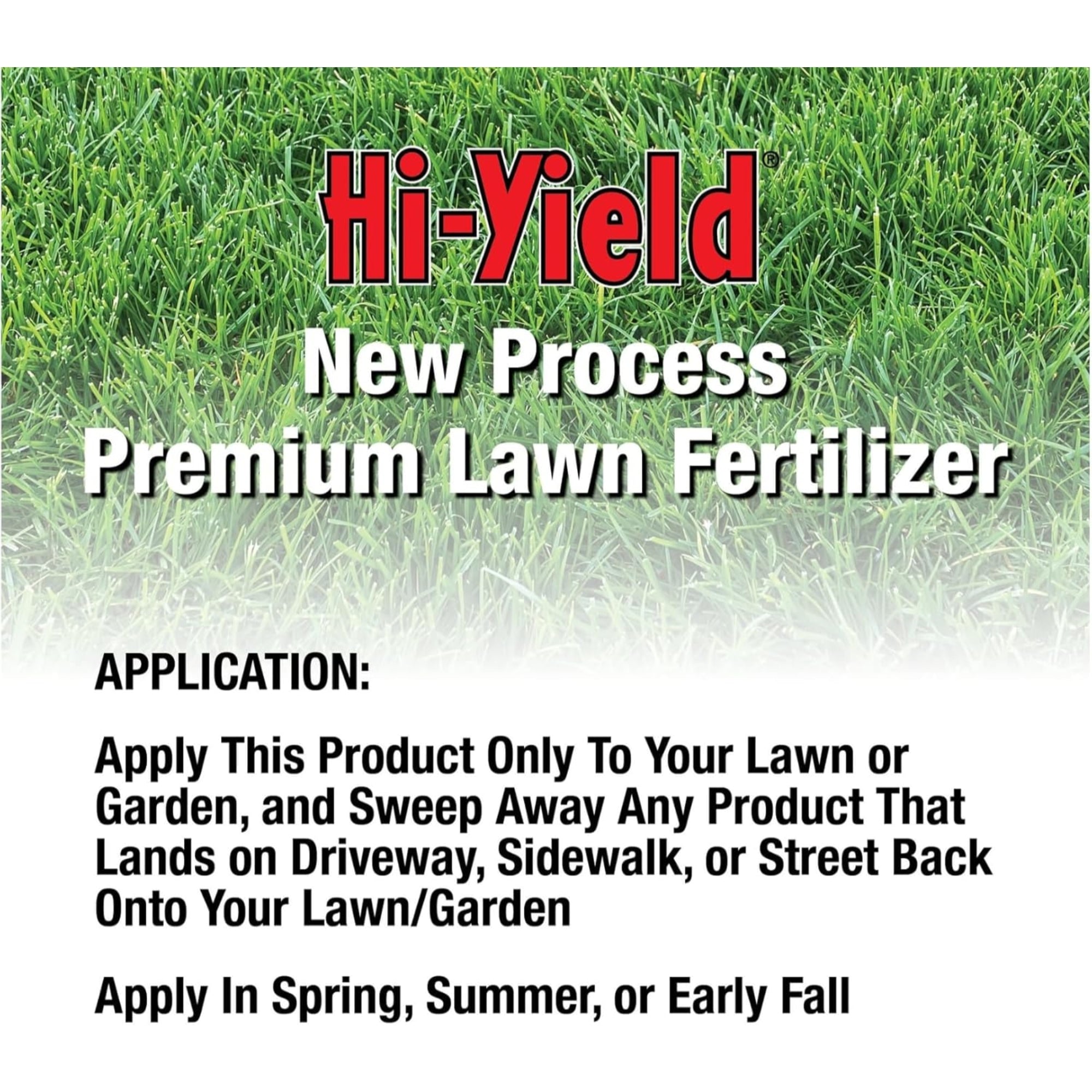 Hi-Yield 15-5-10 New Process Premium Lawn Fertilizer for Quick & Deep Greening, 16lb