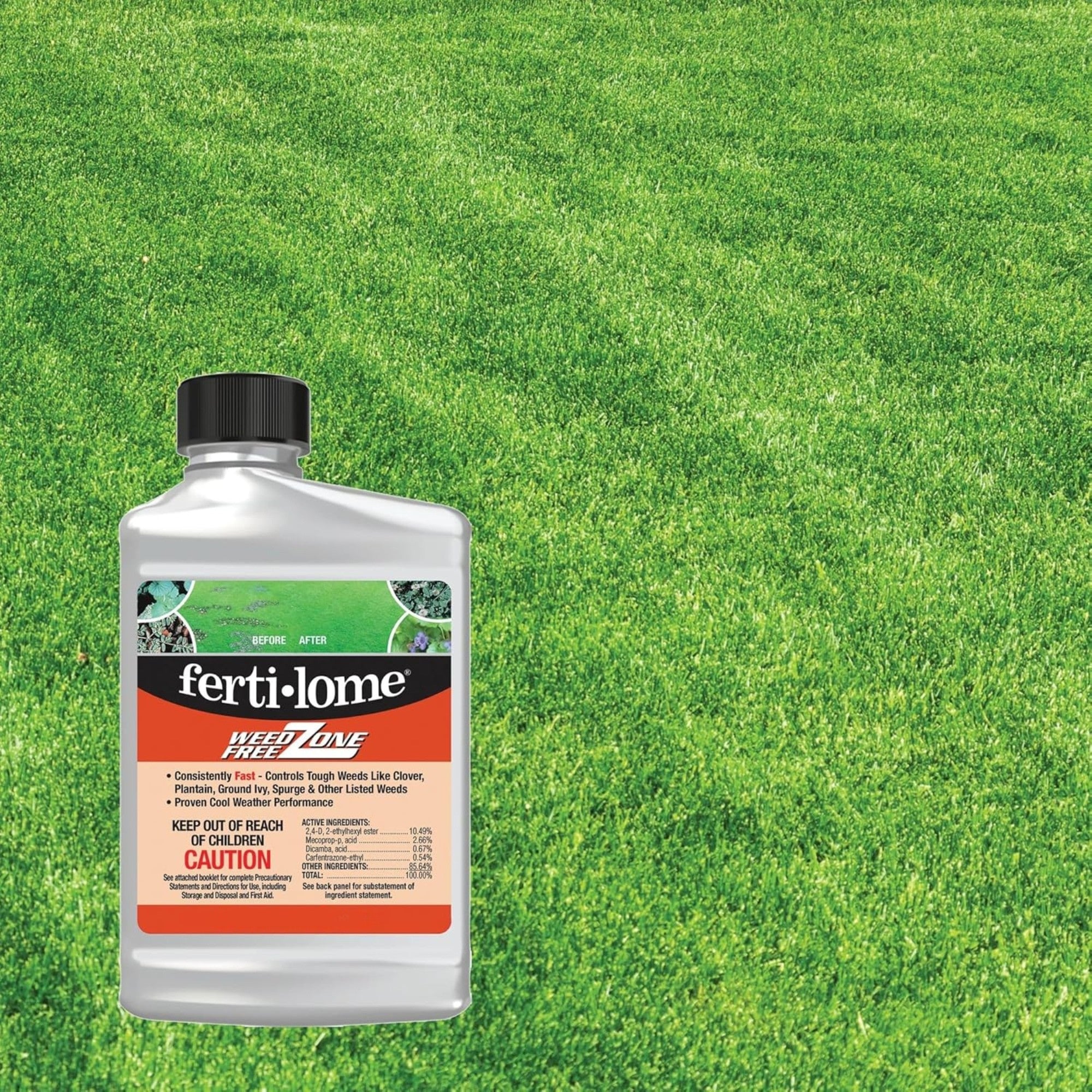Fertilome Weed-Free Zone Liquid Broadleaf Weed Herbicide Concentrate