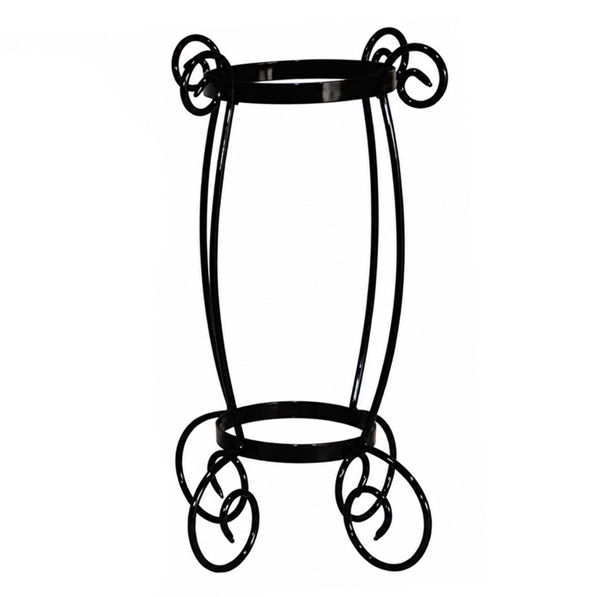 Very Cool Stuff Tall Metal Gazing Globe Stand, Black, 14in (Assorted - 1 Style Selected by Shipper)